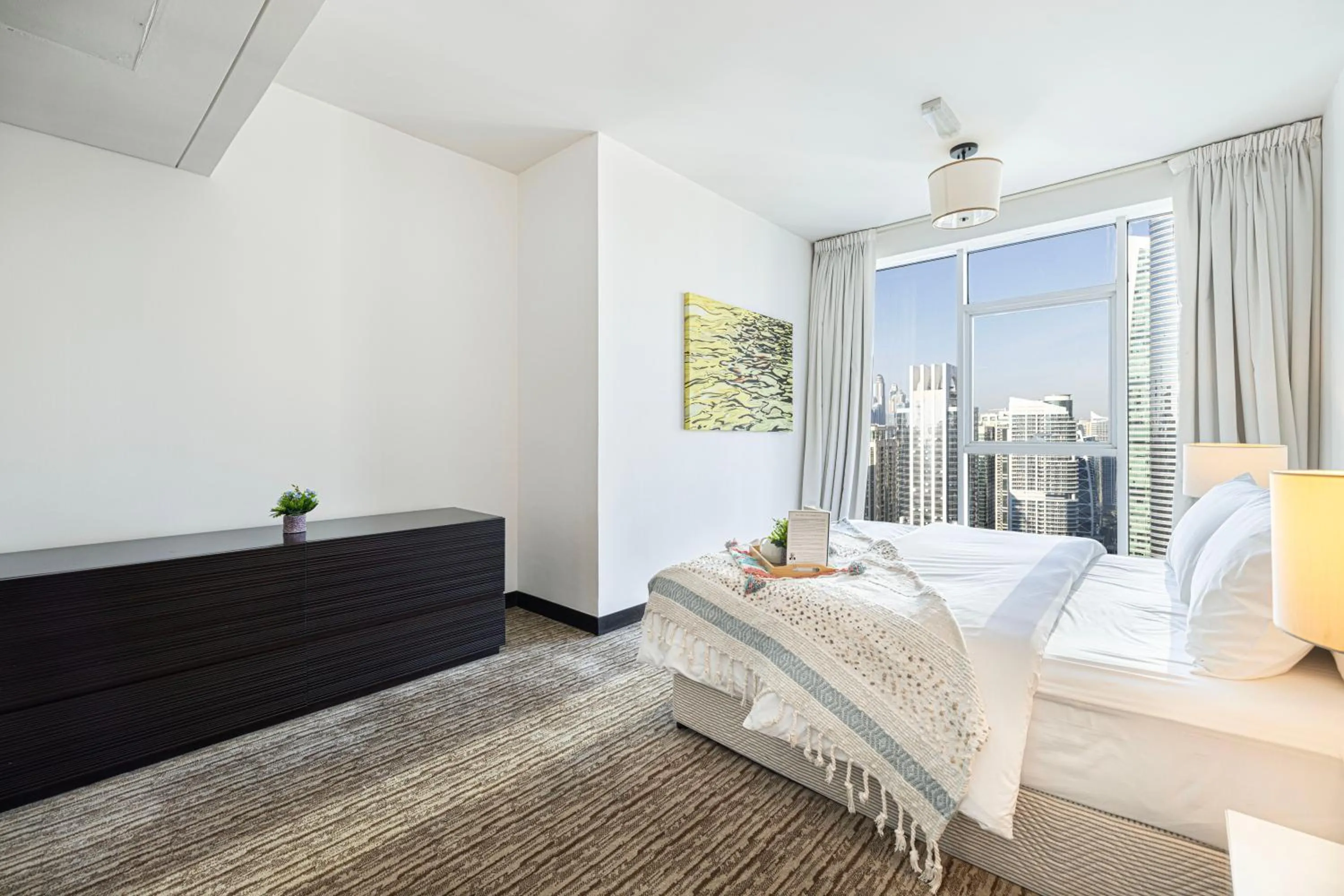 Bedroom, Bed in Whispers of the Wind by Lagom Vacation Homes