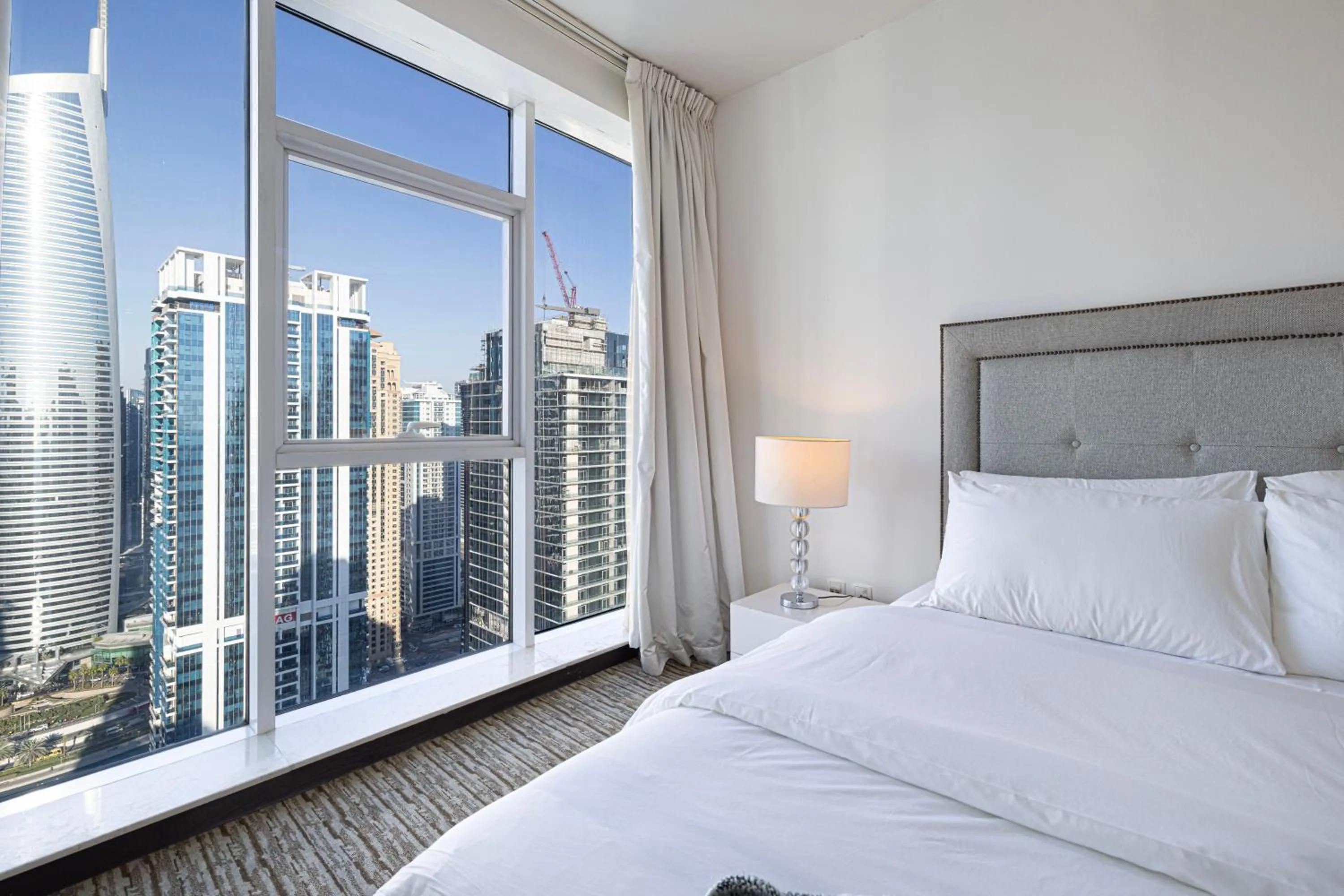 View (from property/room), Bed in Whispers of the Wind by Lagom Vacation Homes