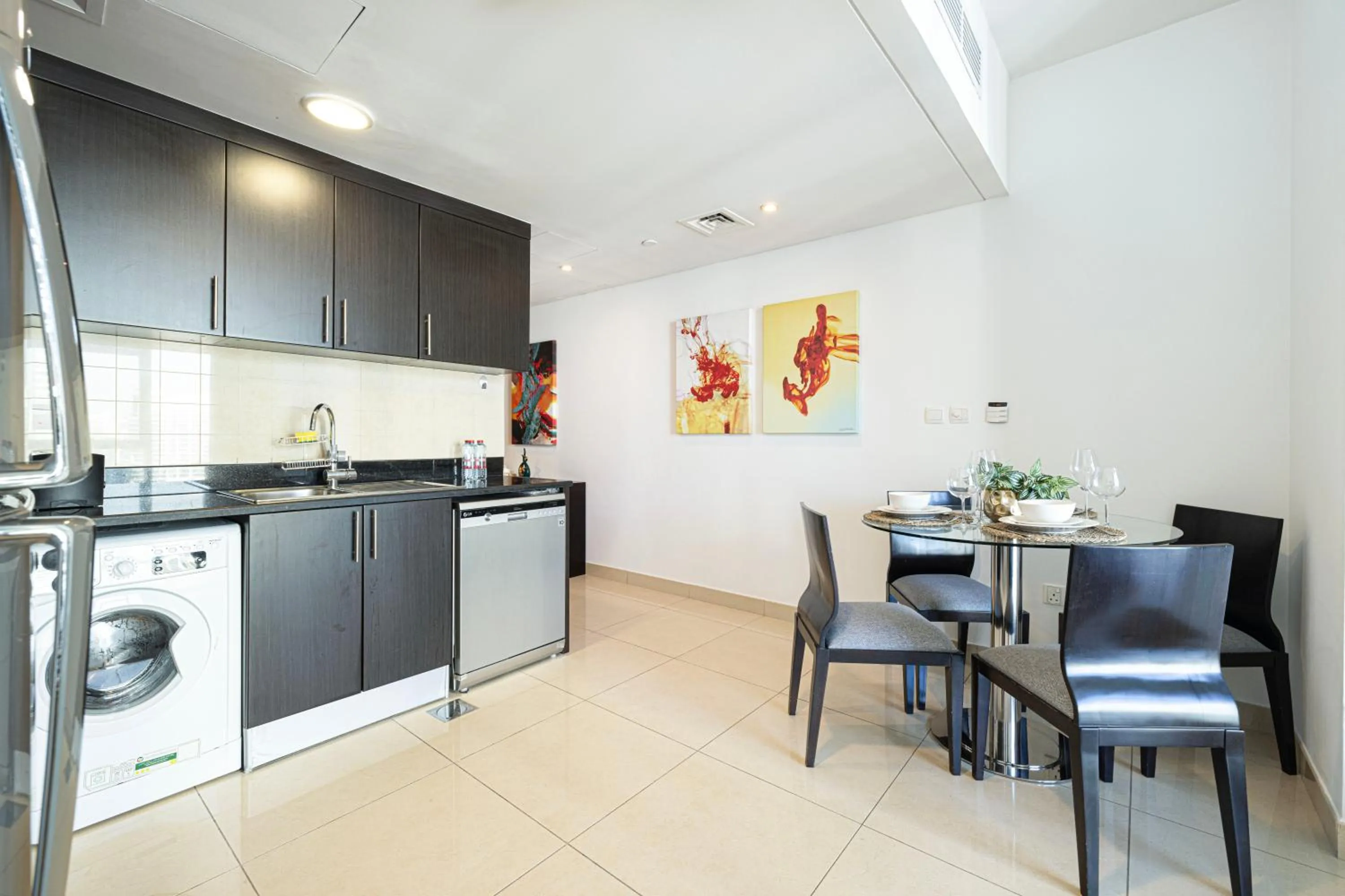 Kitchen or kitchenette in Whispers of the Wind by Lagom Vacation Homes