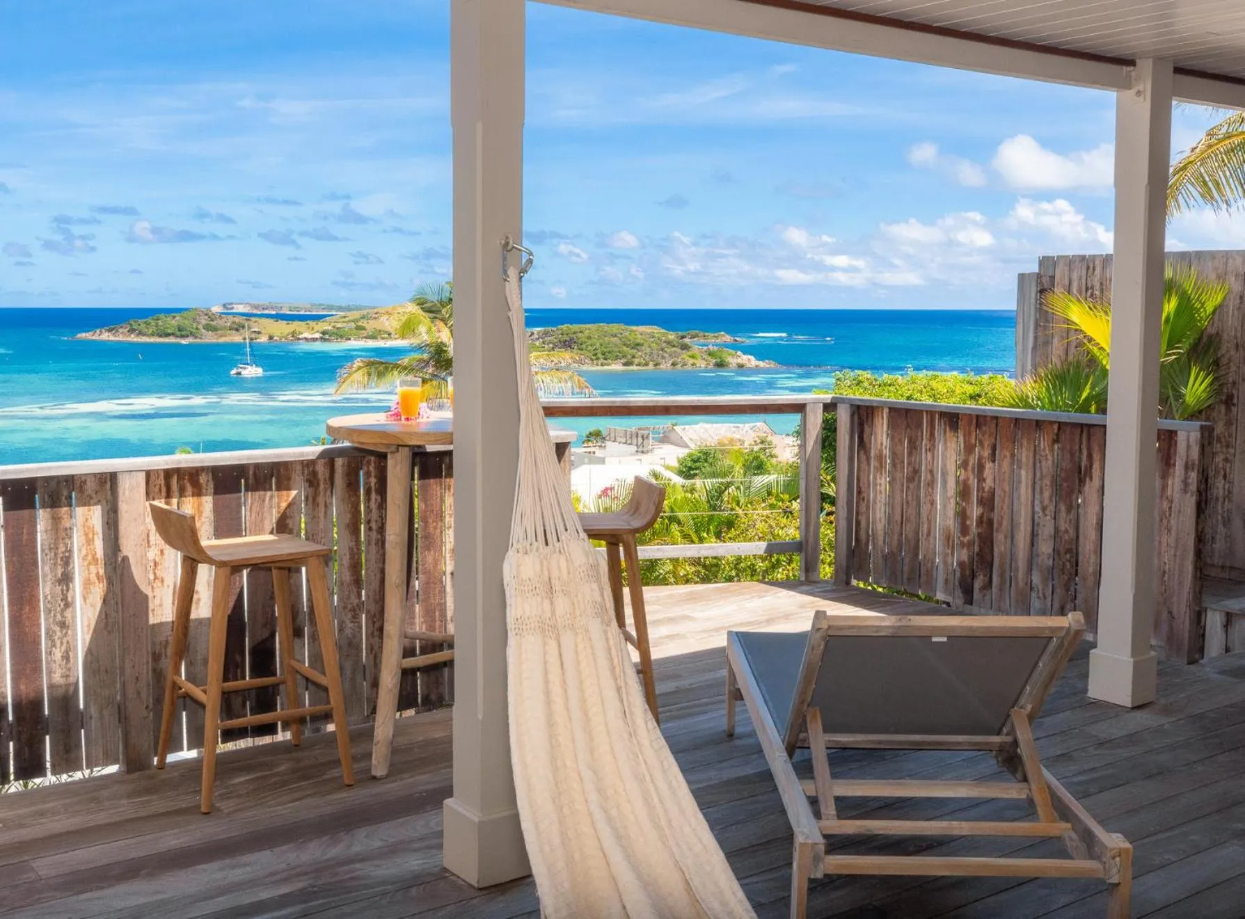 Balcony/Terrace in Karibuni Boutique Hotel
