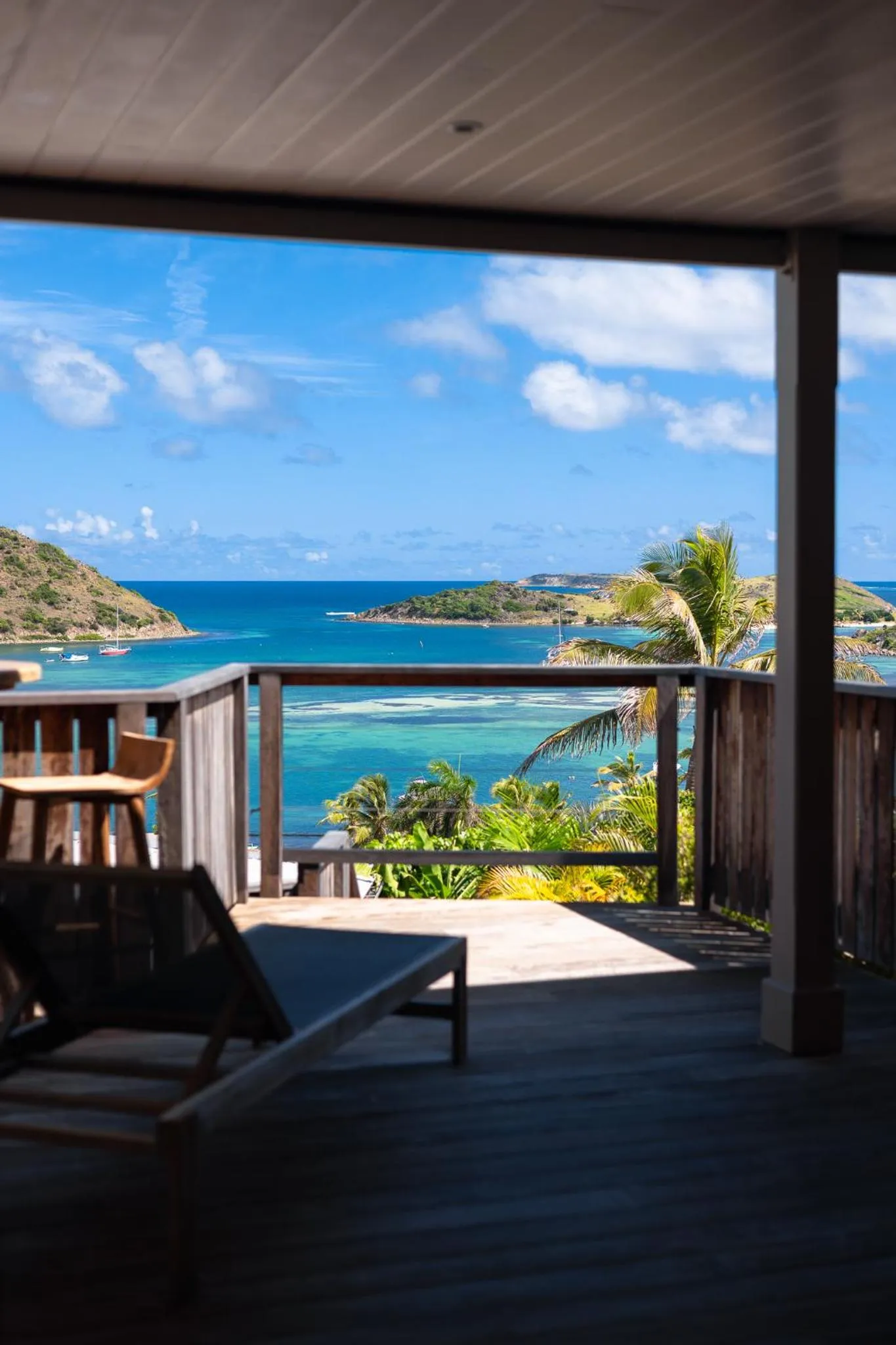 Balcony/Terrace in Karibuni Boutique Hotel