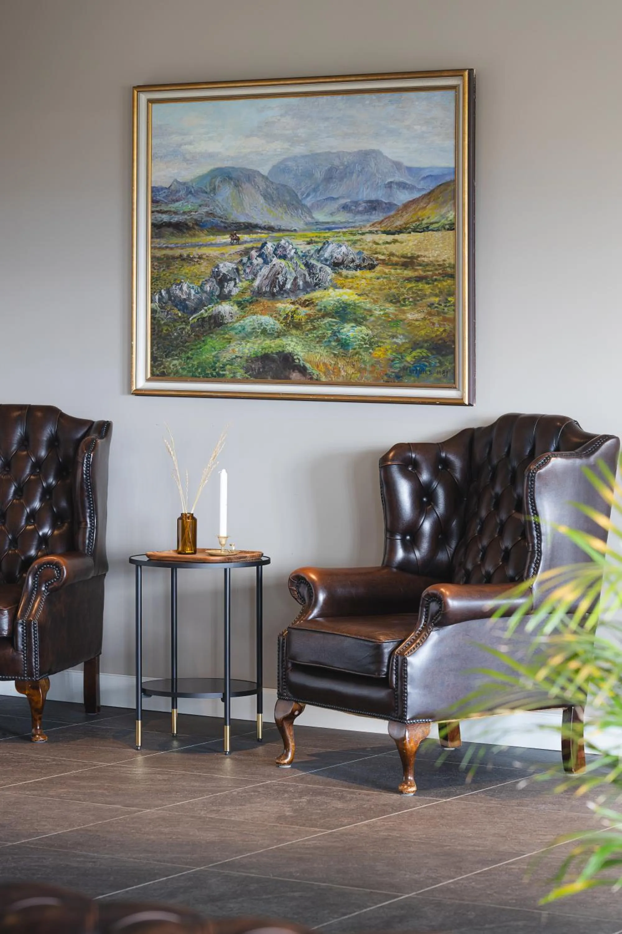 Lounge or bar in Hotel Stafholt