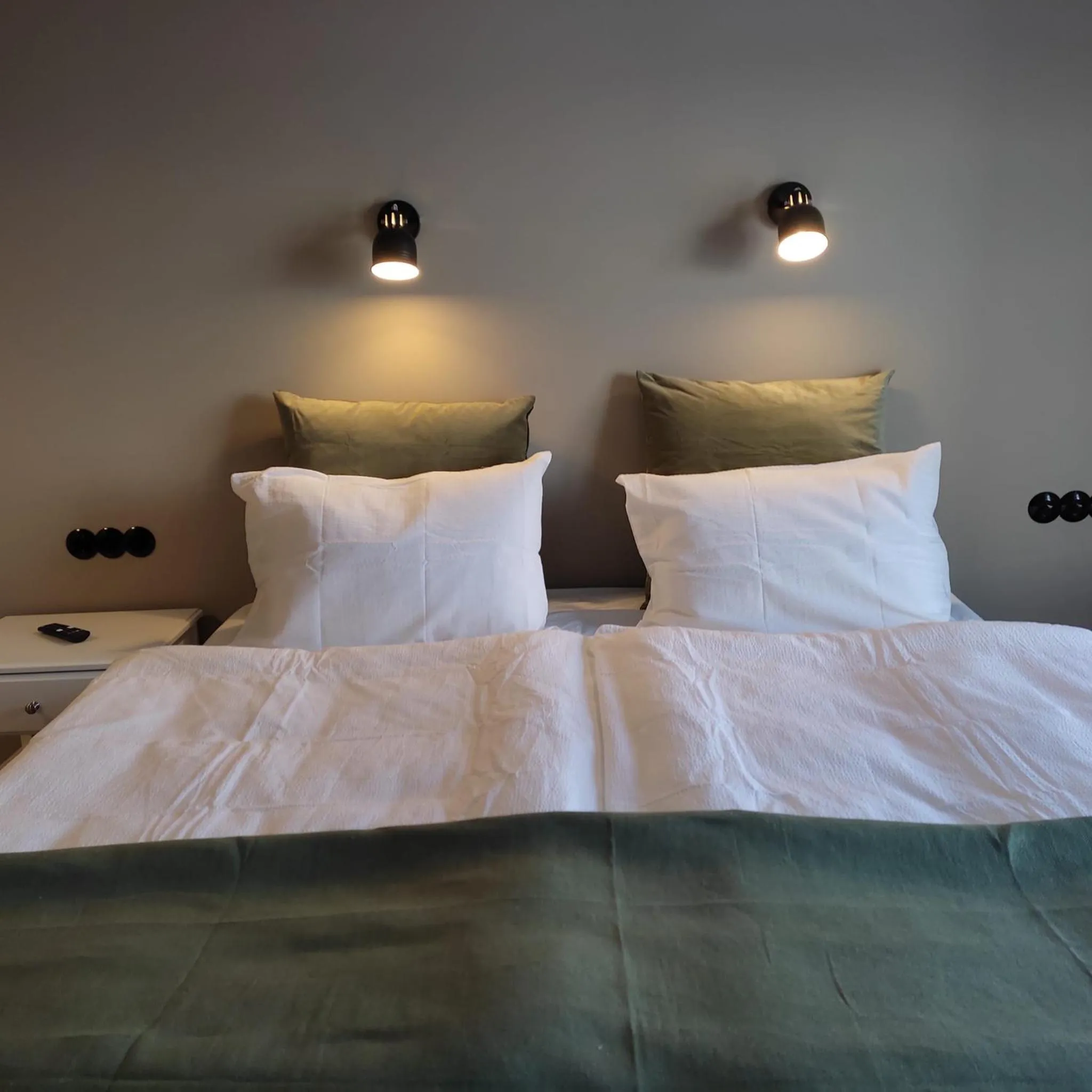 Bedroom, Bed in Hotel Stafholt