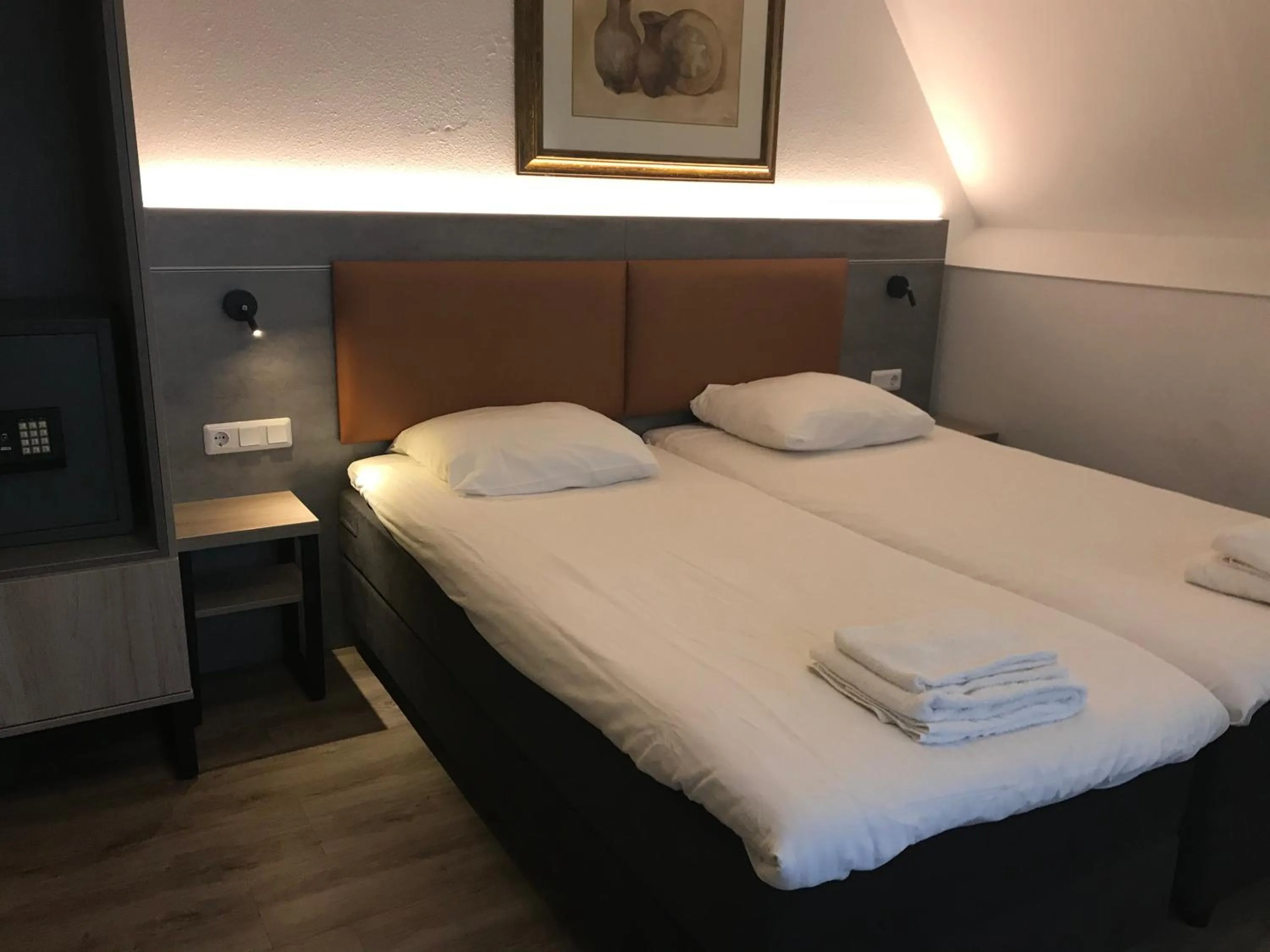 Bed in Hotel De Weyman