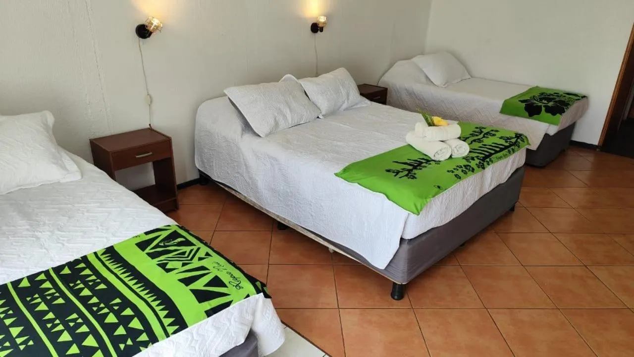 Bed in Hotel Hotu Matua by EI