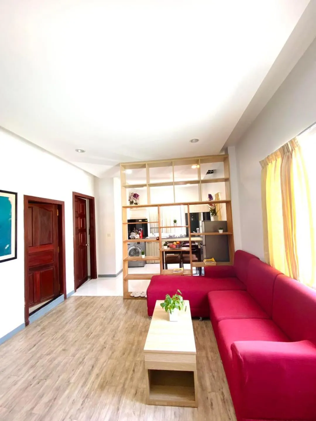 Seating area in White Residence Hotel & Apartment