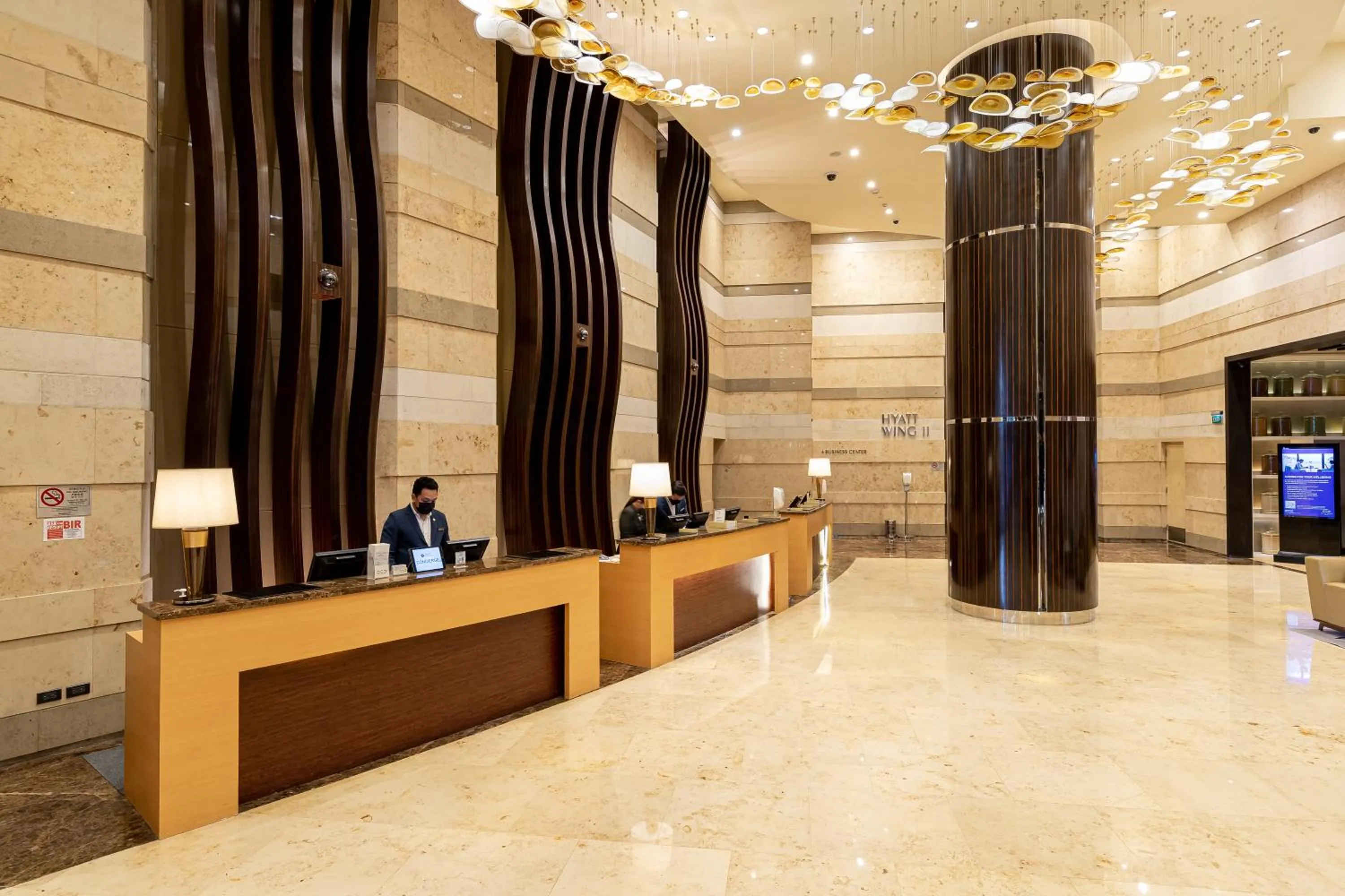 Lobby or reception in Hyatt Regency Manila City of Dreams