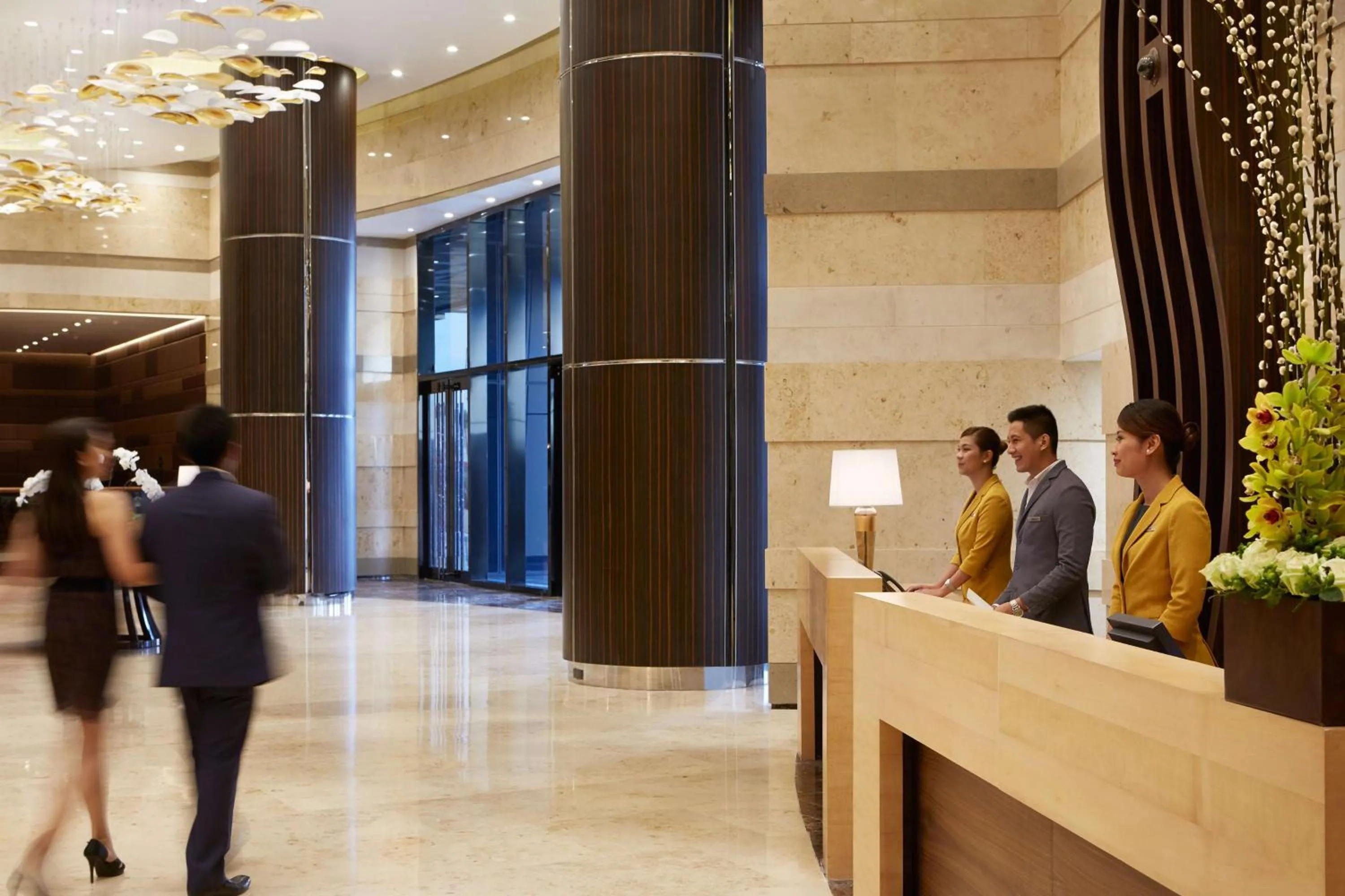 Lobby or reception in Hyatt Regency Manila City of Dreams