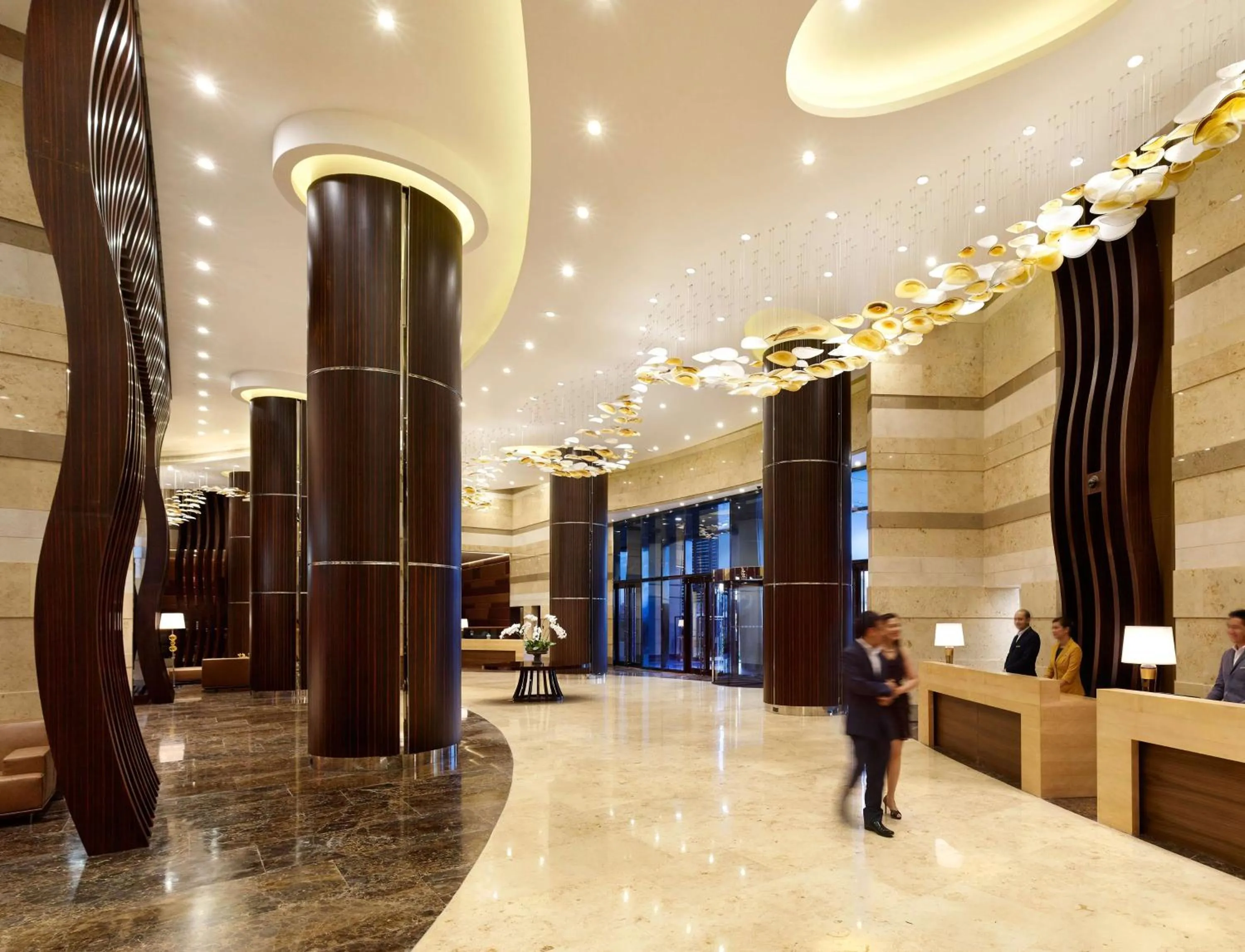 Lobby or reception in Hyatt Regency Manila City of Dreams