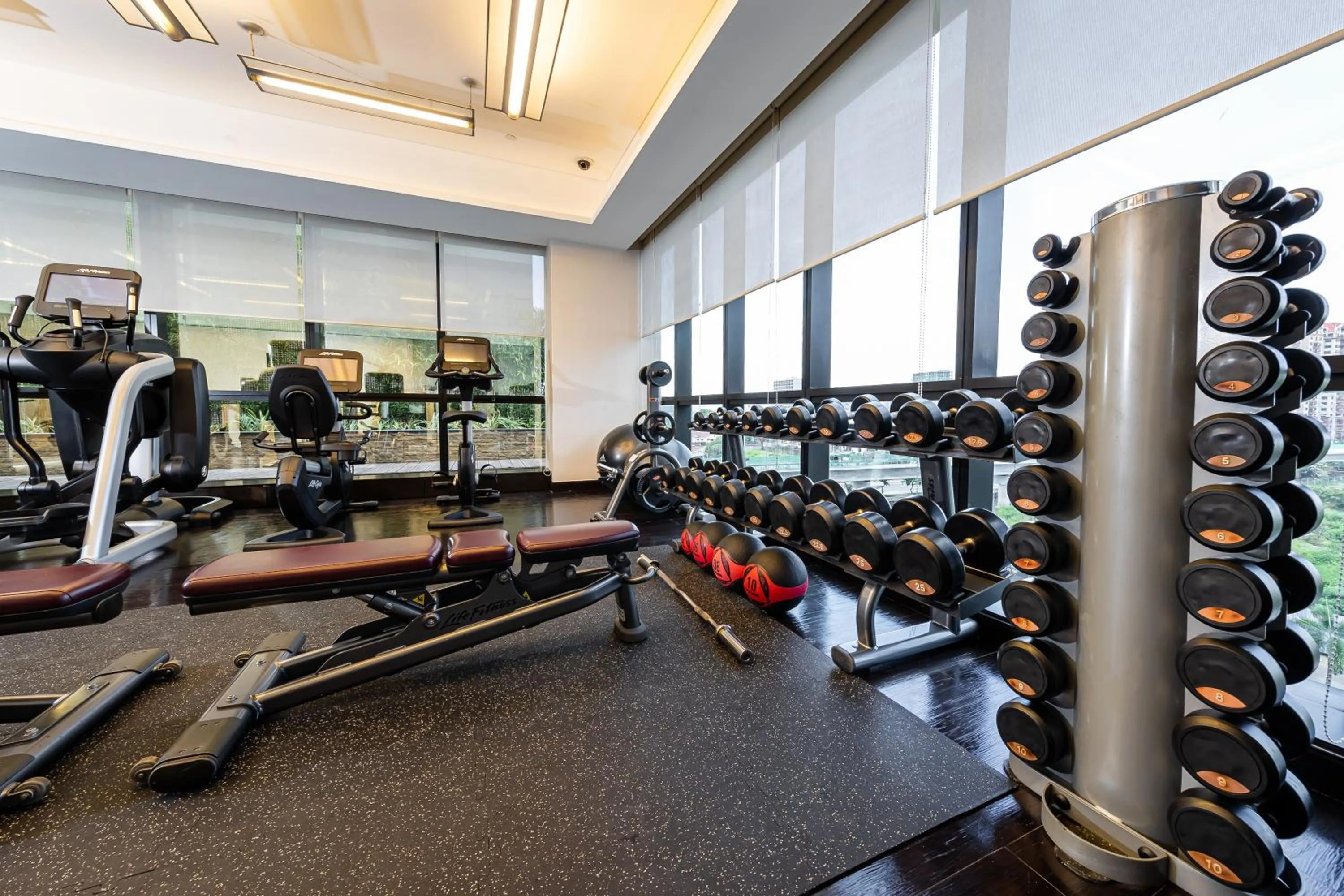 Fitness centre/facilities in Hyatt Regency Manila City of Dreams