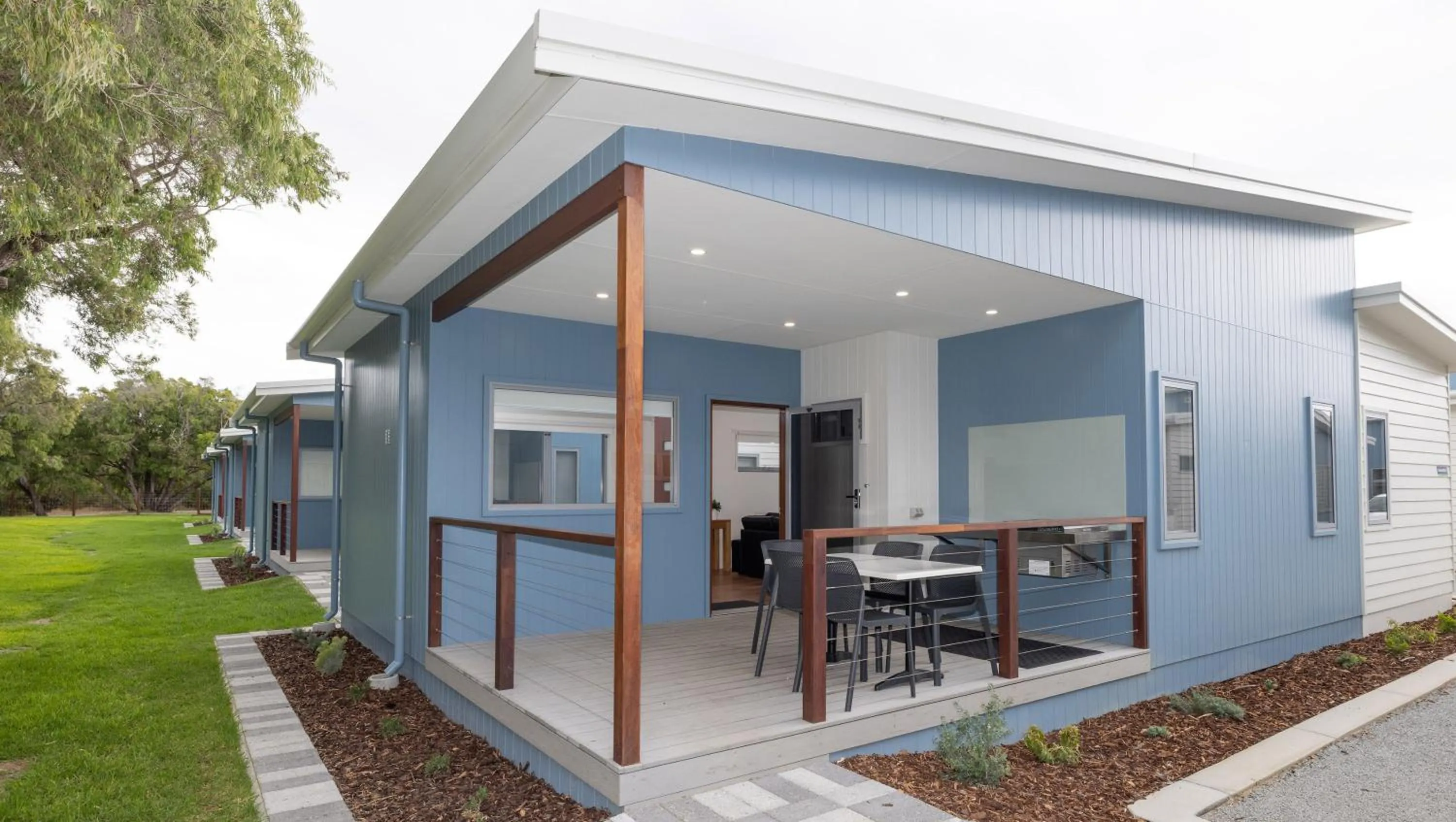 Patio in BIG4 Emu Beach Holiday Park
