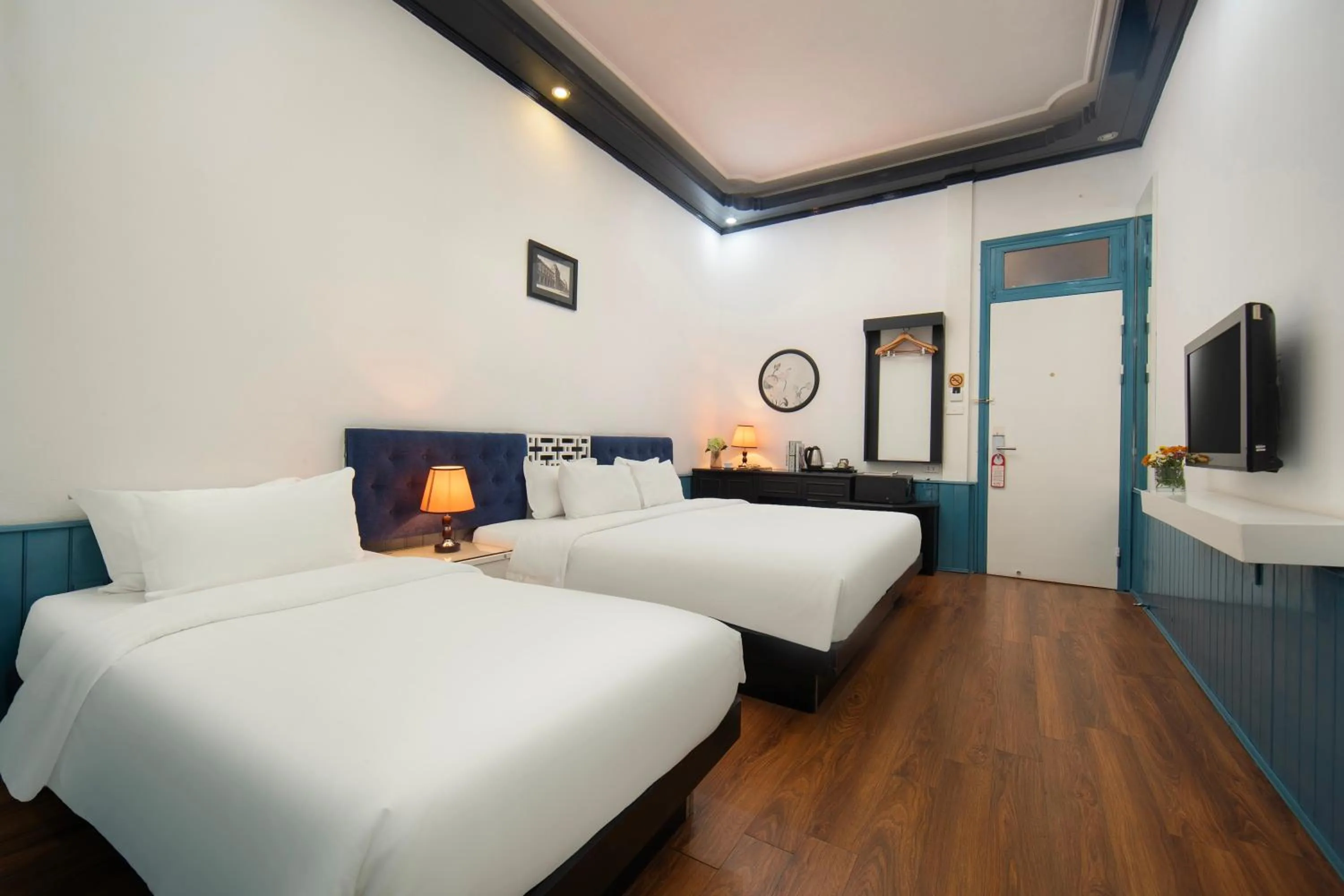 Bed in Diamond Nostalgia Hotel & Spa