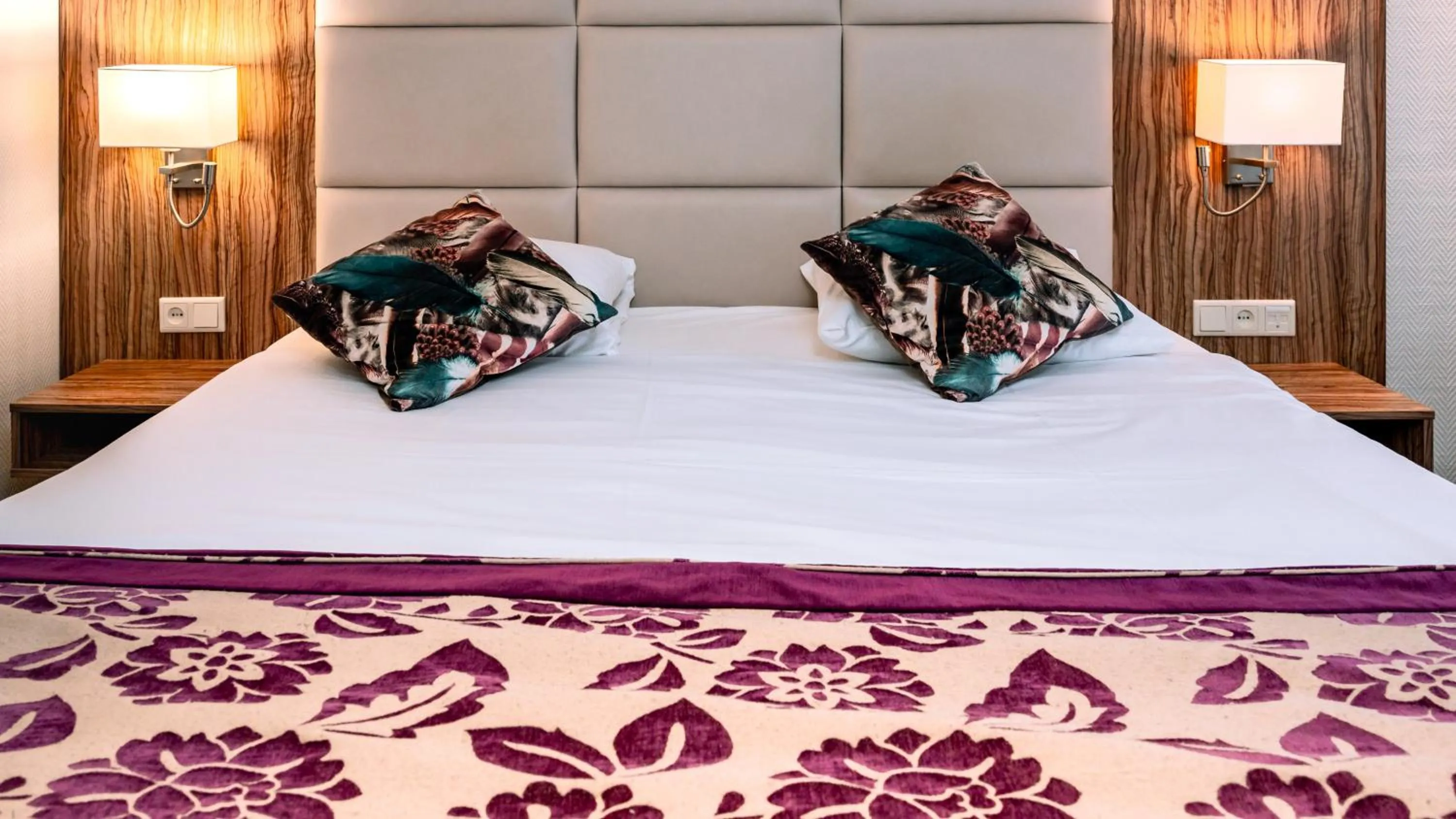 Bed in Hotel Middelburg