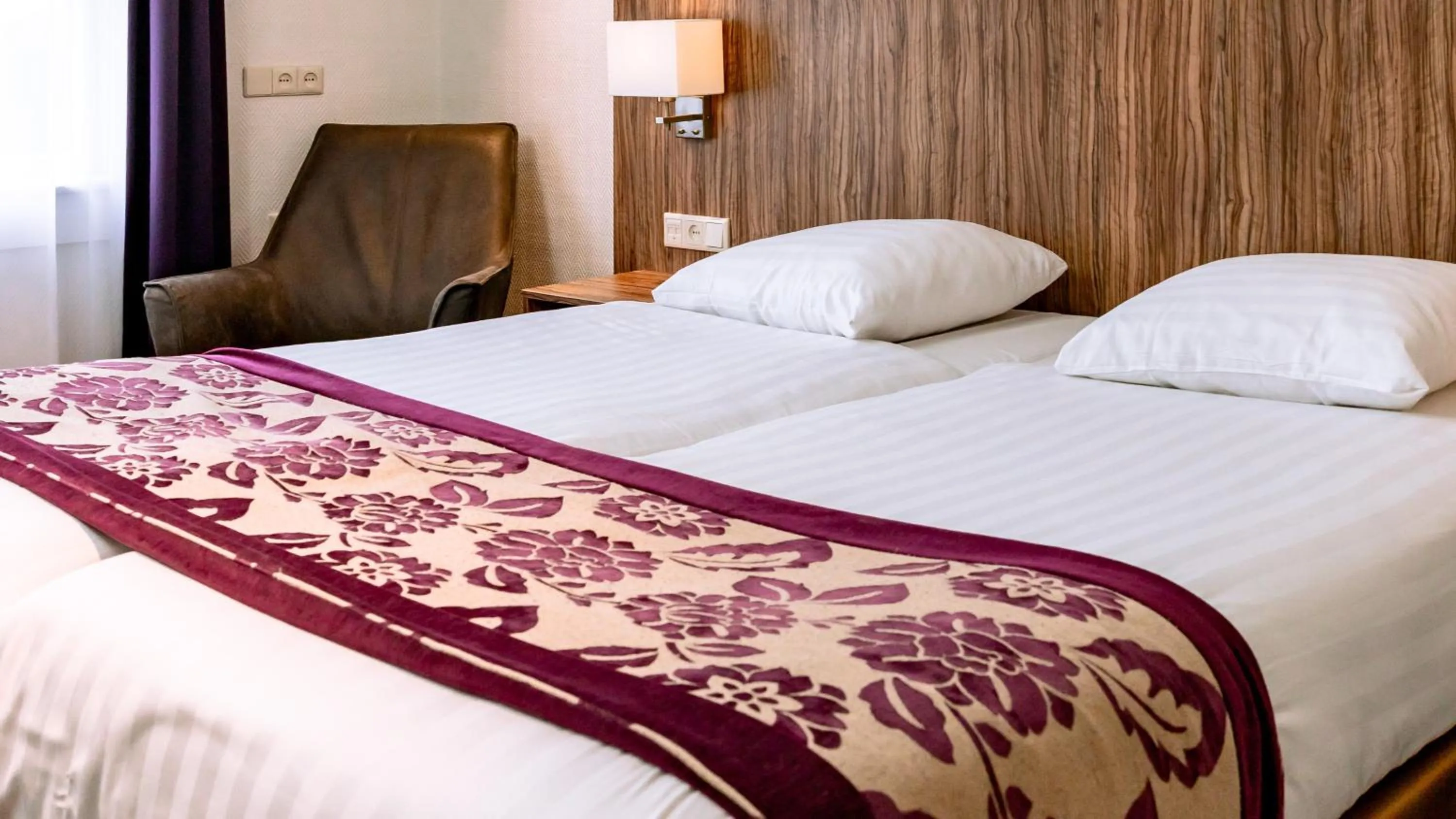 Bed in Hotel Middelburg