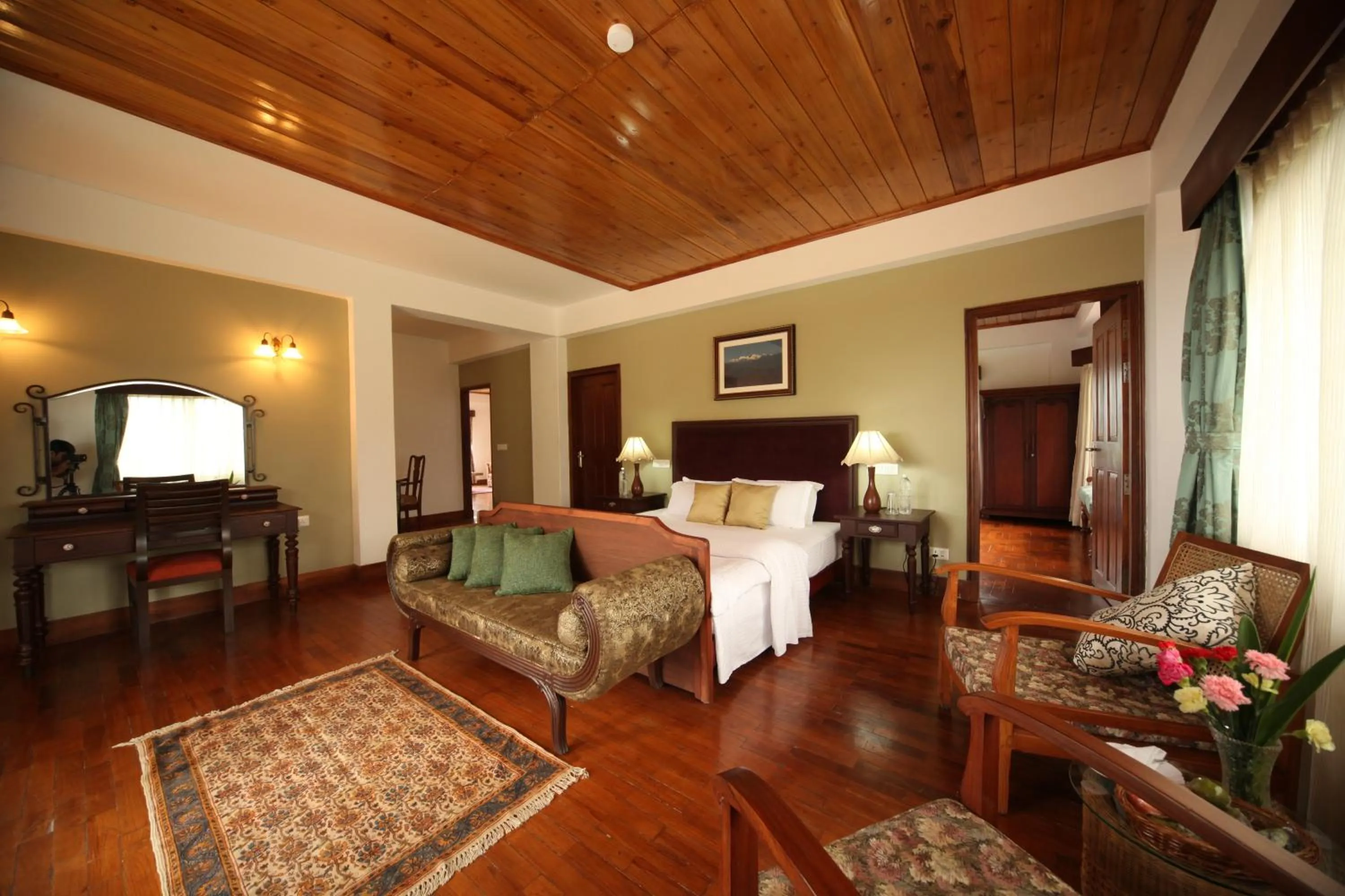 Photo of the whole room, Bed in Sourenee Tea Estate