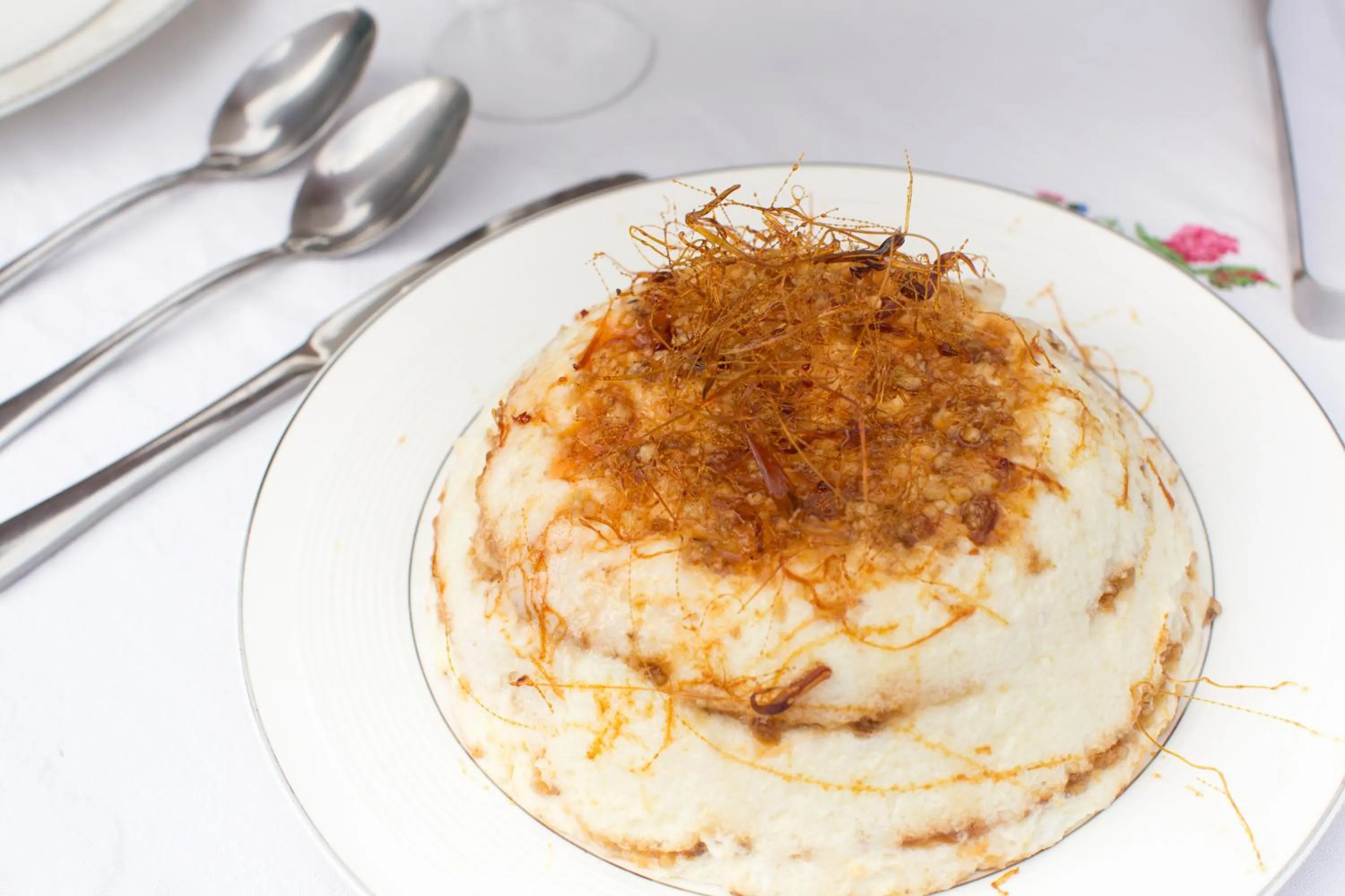 Food close-up in Sourenee Tea Estate