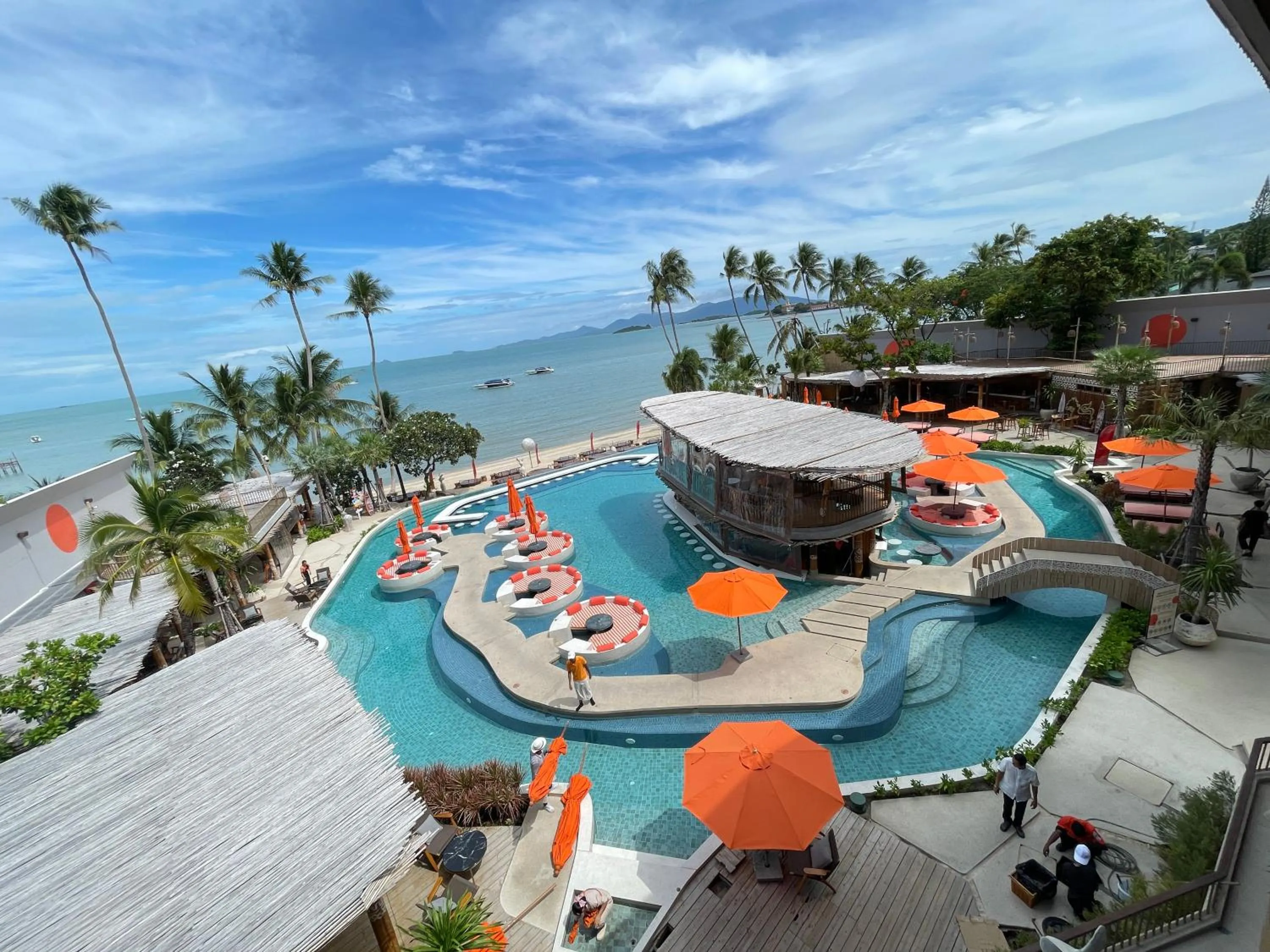Swimming pool in 79 Beach Club and Resort Samui