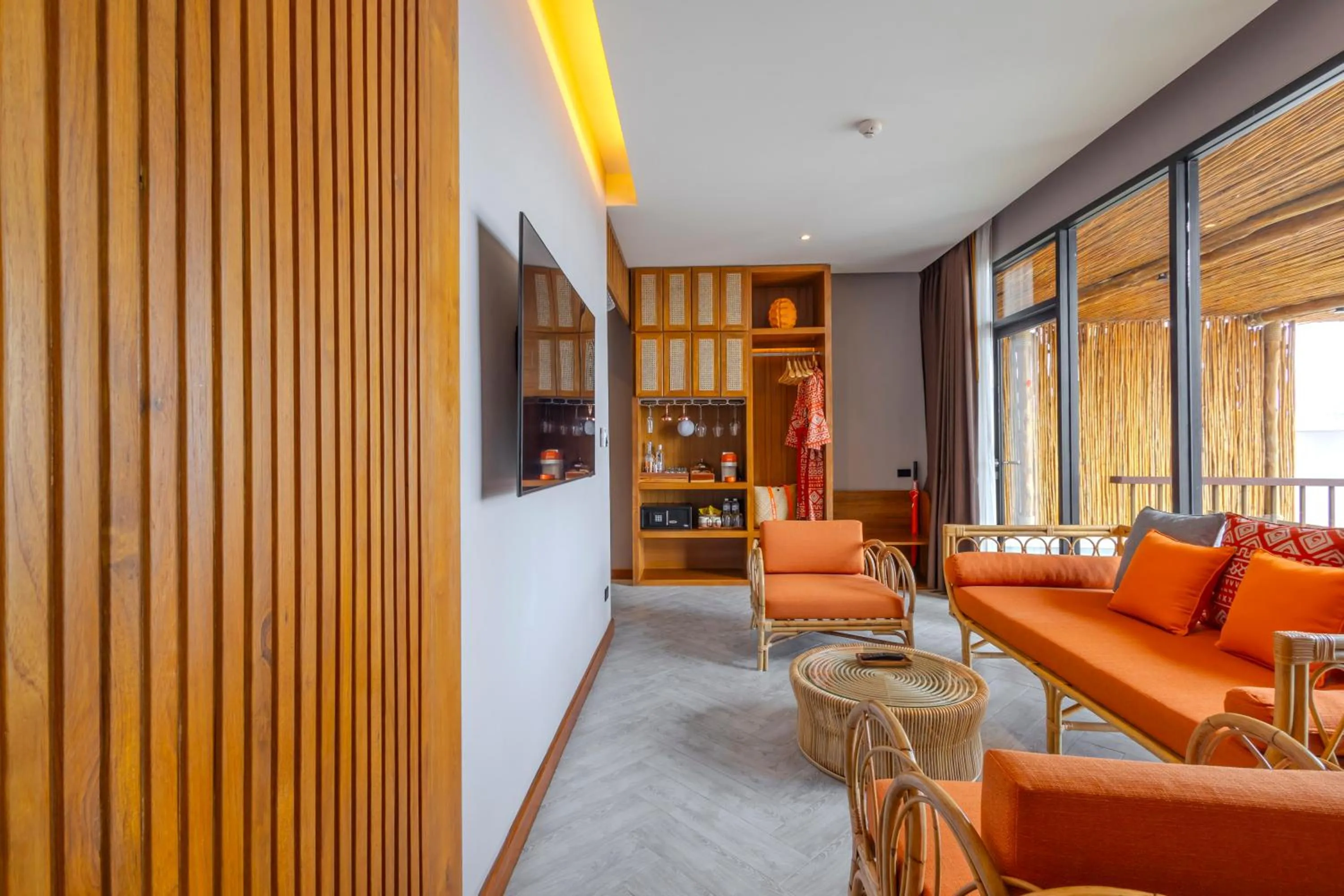 Living room in 79 Beach Club and Resort Samui