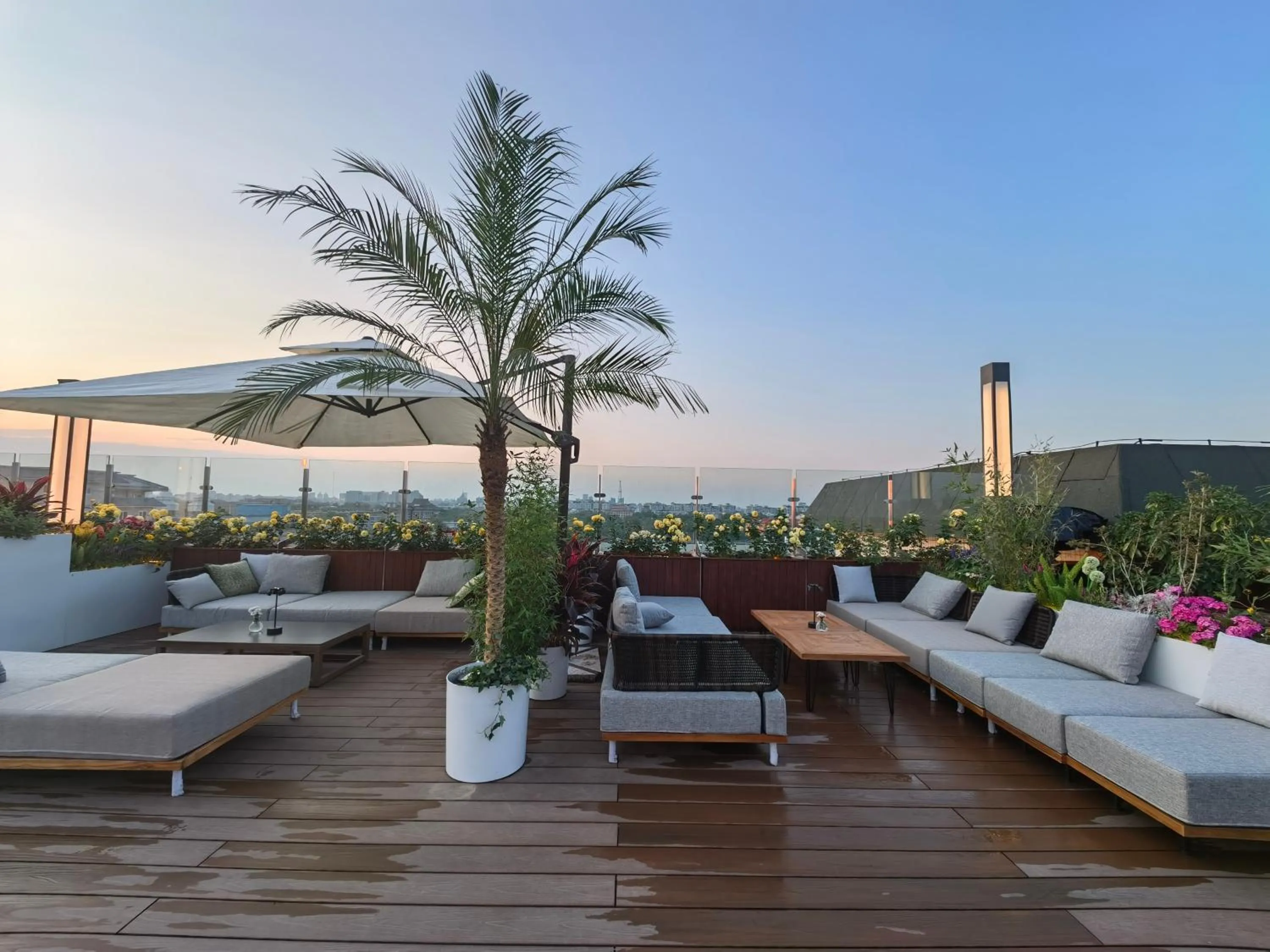 Balcony/Terrace in The Purple Horse Hotel Beijing