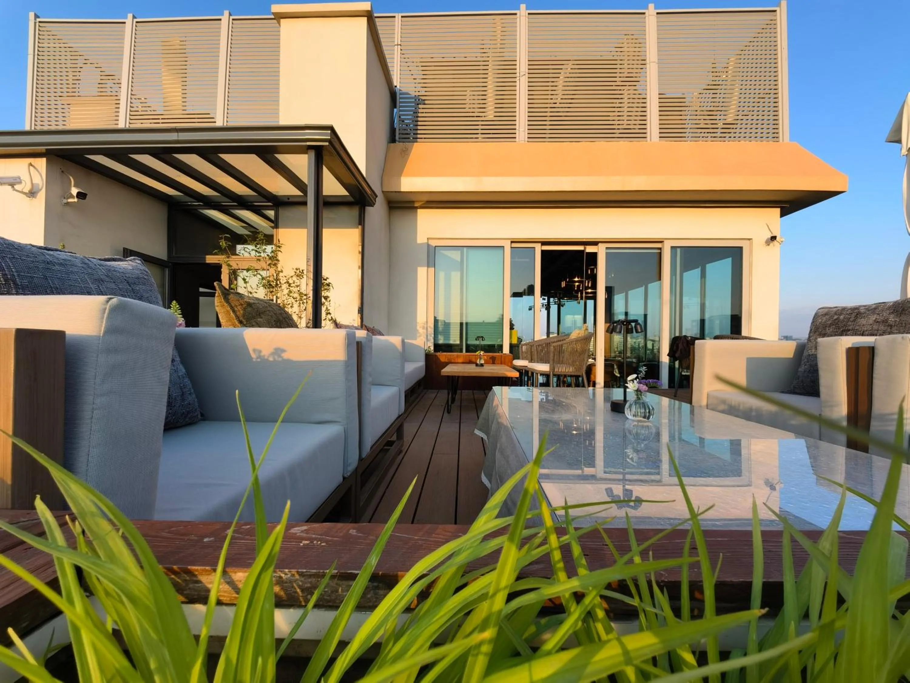 Balcony/Terrace in The Purple Horse Hotel Beijing
