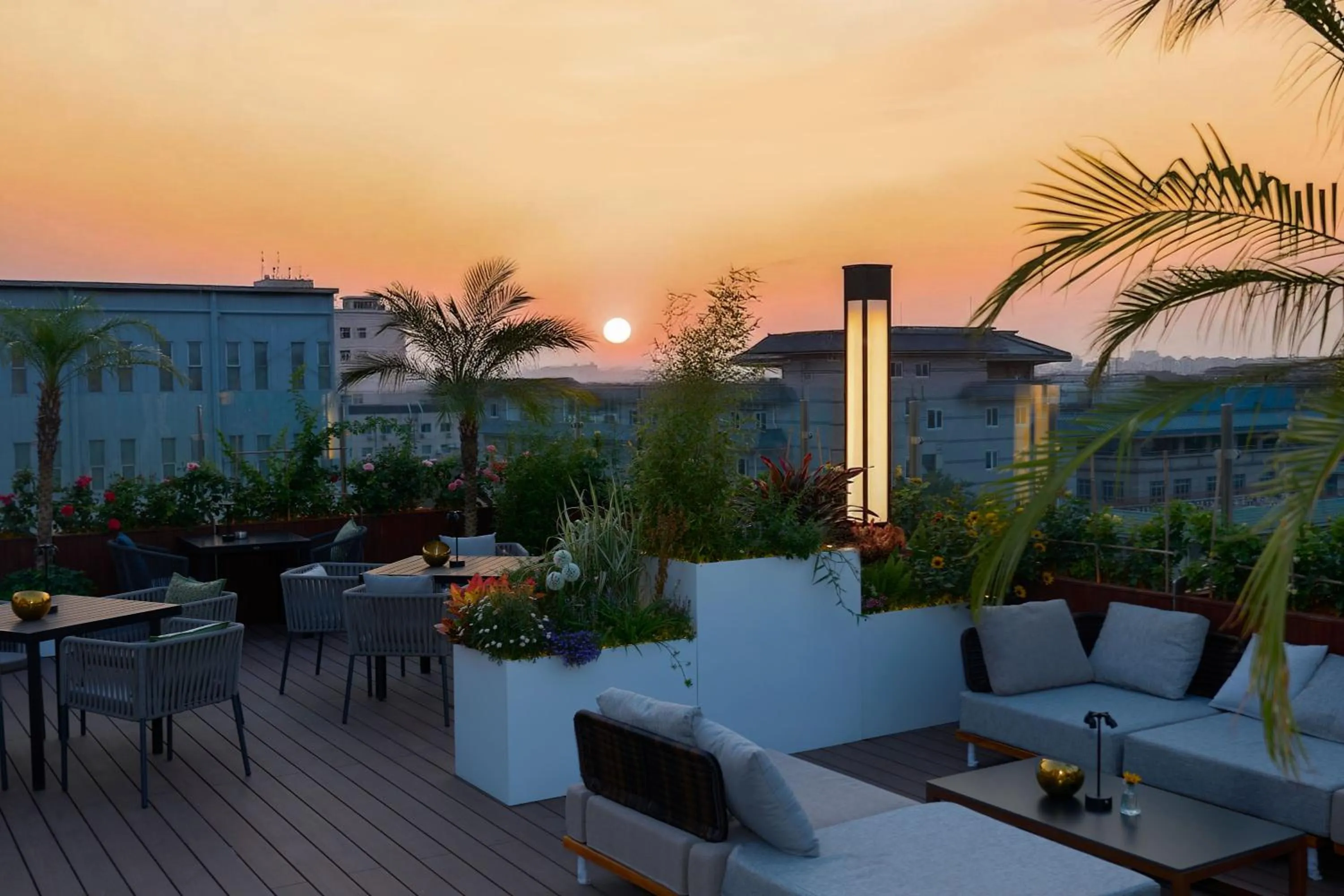 Balcony/Terrace in The Purple Horse Hotel Beijing