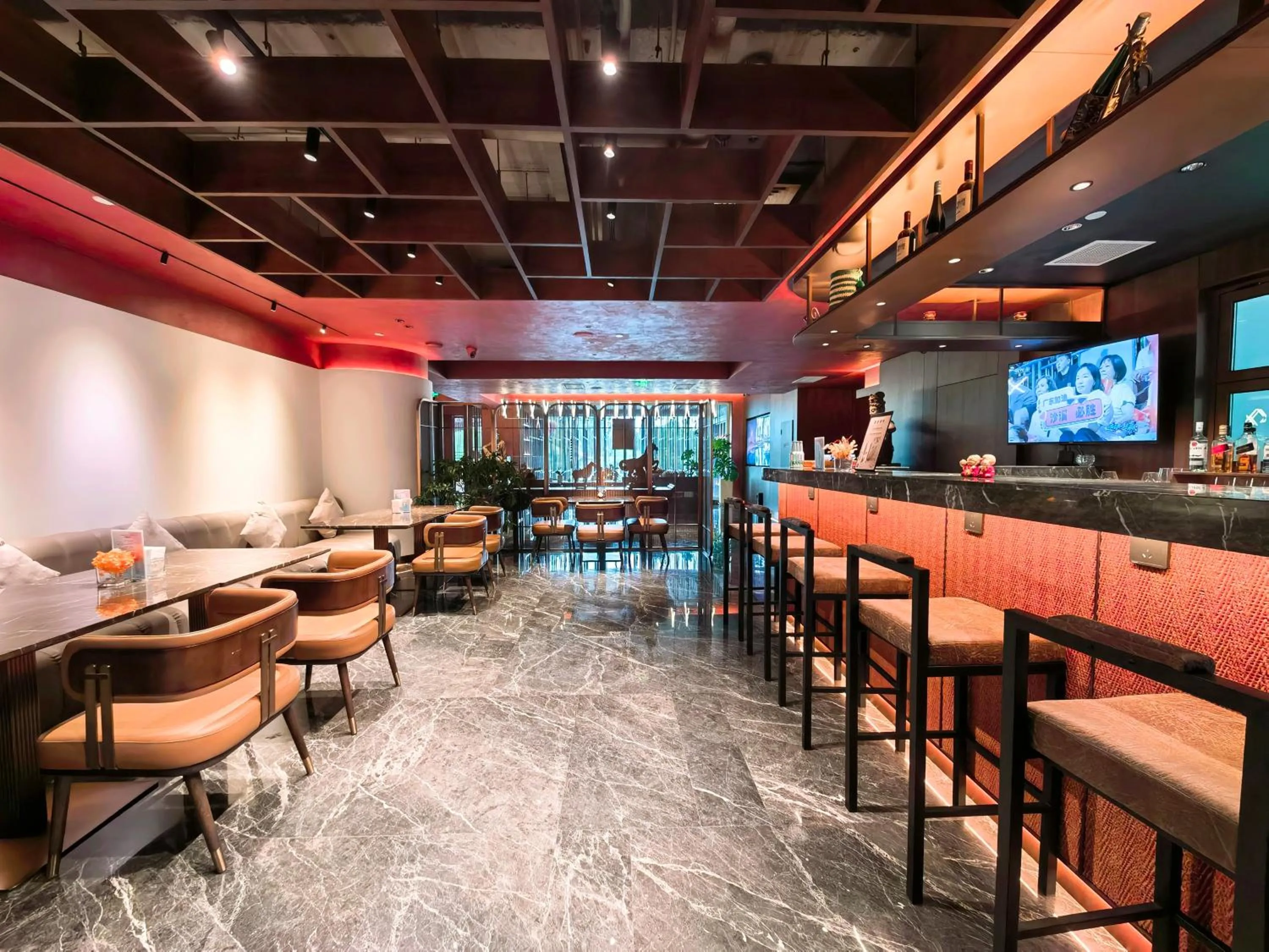 Lobby or reception in The Purple Horse Hotel Beijing