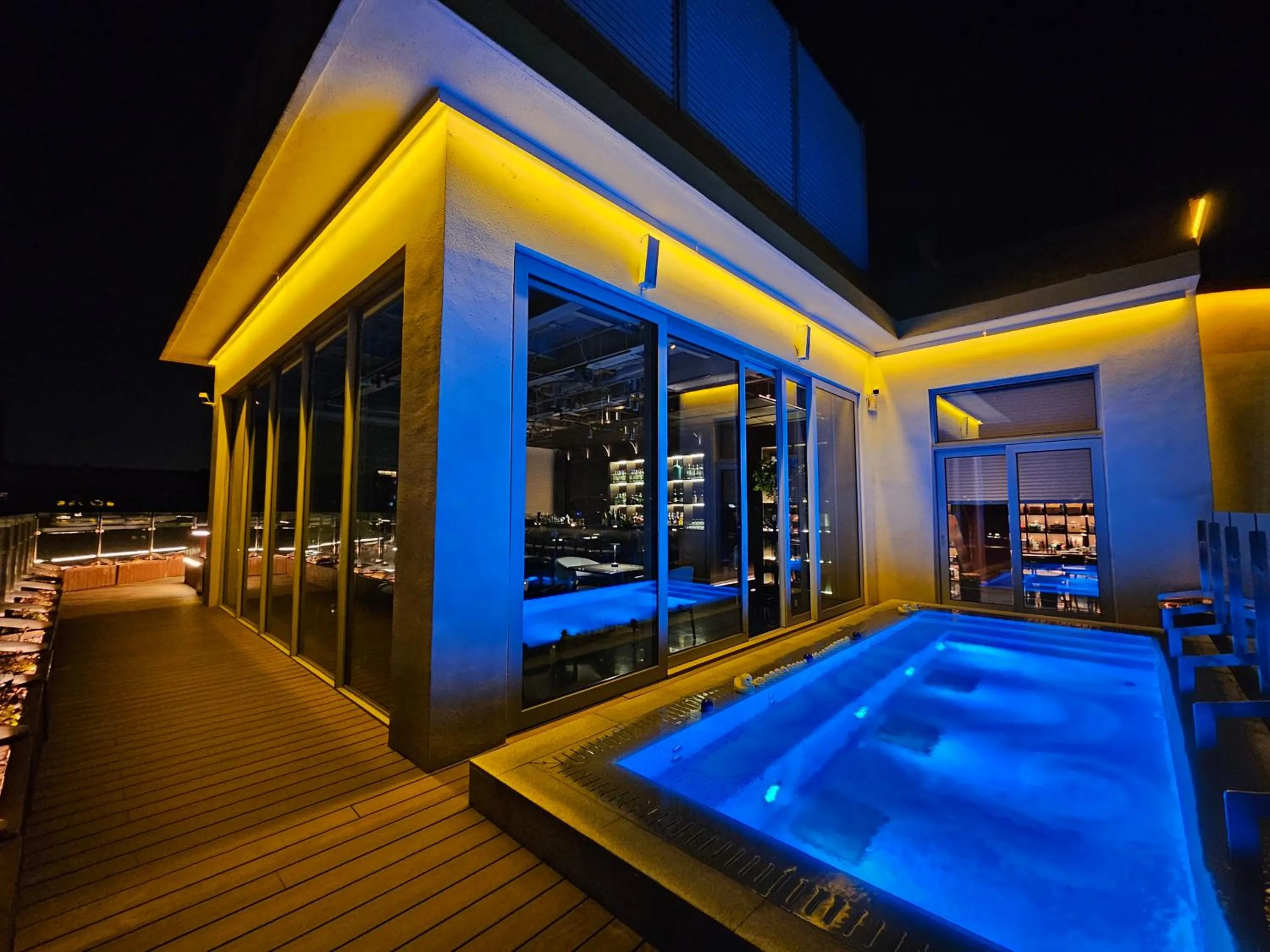 Night in The Purple Horse Hotel Beijing