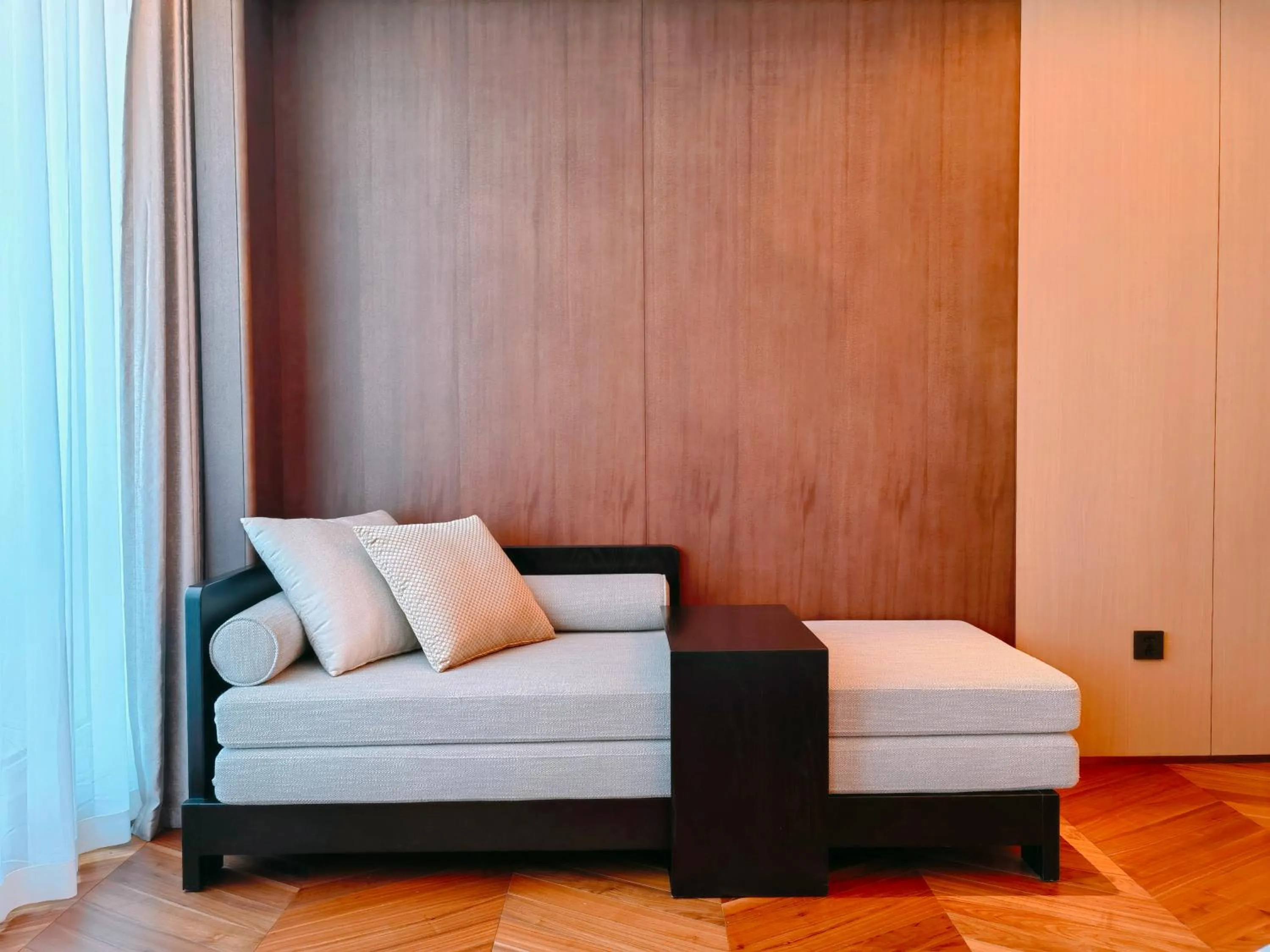 Seating area in The Purple Horse Hotel Beijing