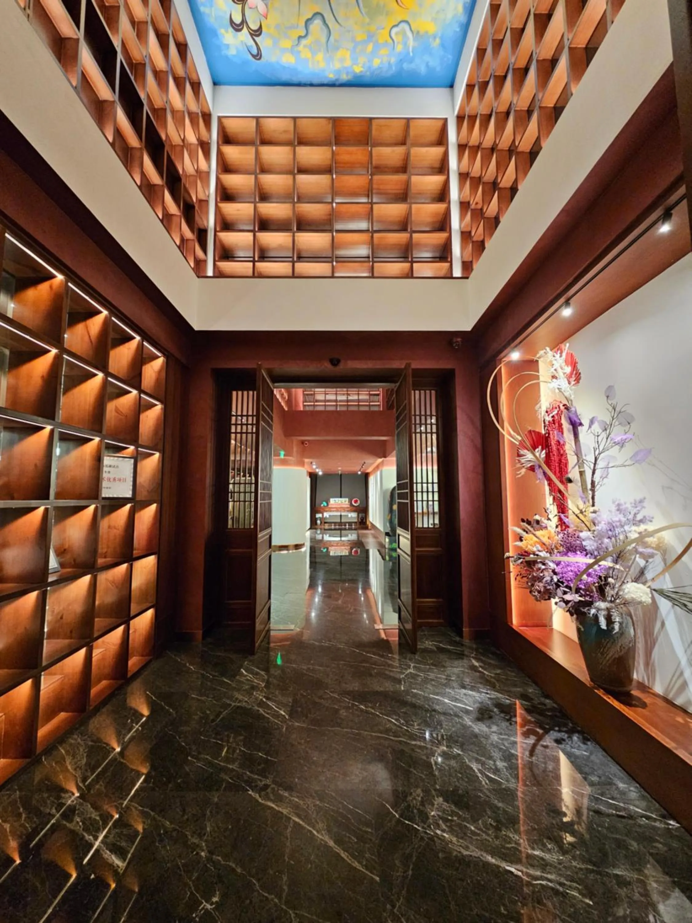 Lobby or reception in The Purple Horse Hotel Beijing