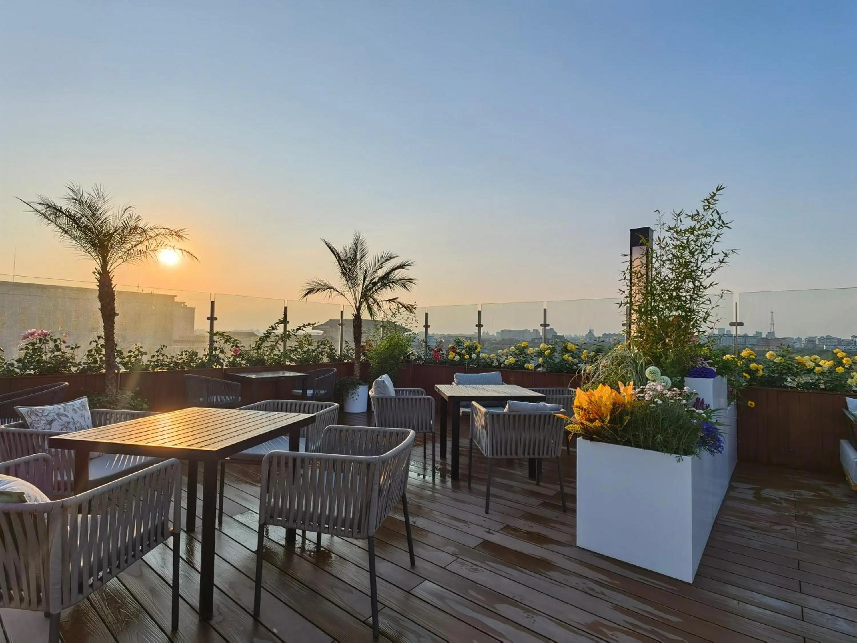 Balcony/Terrace in The Purple Horse Hotel Beijing