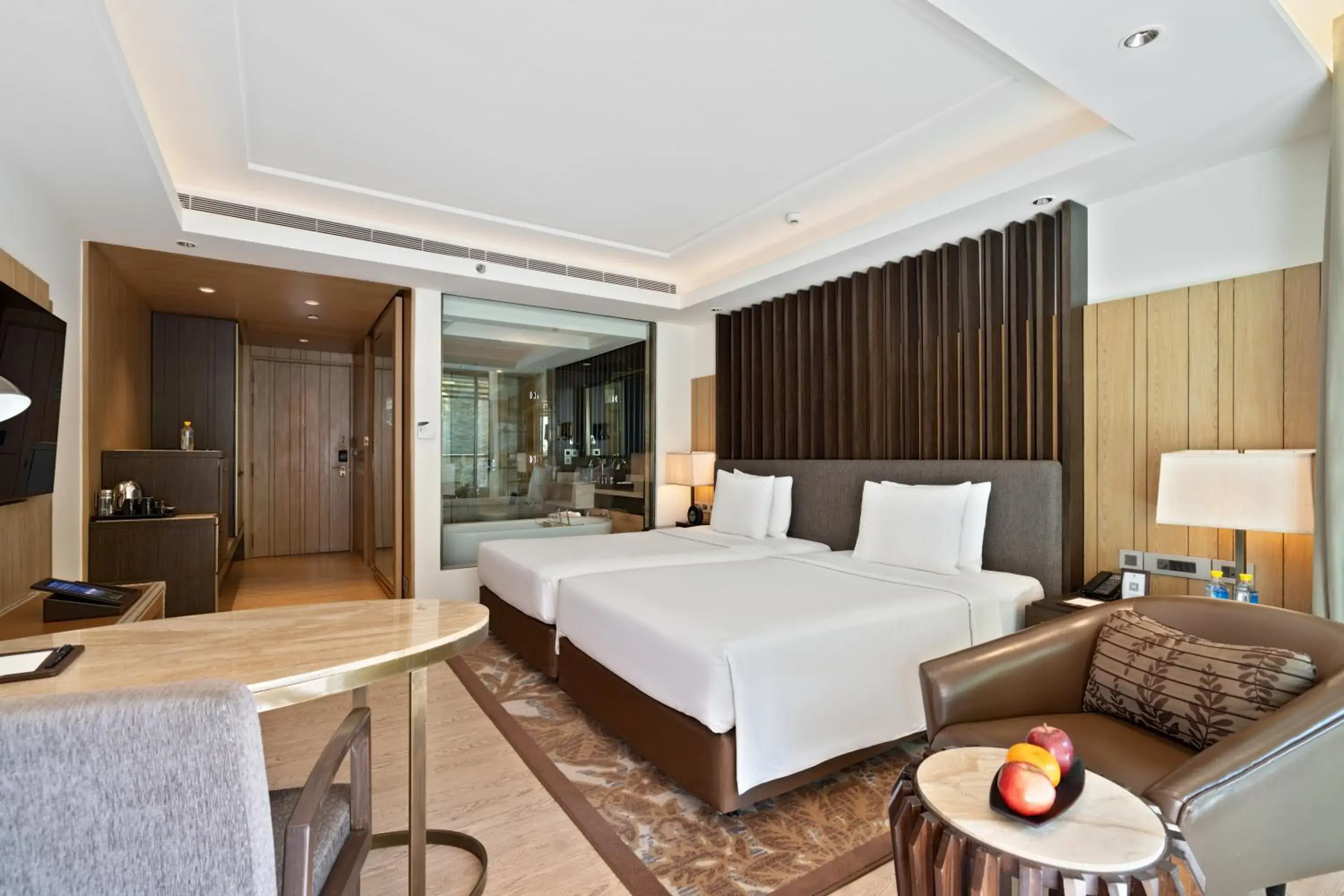 2 Twin/Single Beds, Guest Room, Balcony with 10% off on Spa, Entertainment Zone & Transfers along with 2 Cocktails or Mocktails in JW Marriott Mussoorie Walnut Grove Resort & Spa 2 Twin/Single Beds, Guest Room, Balcony with 10% off on Spa, Entertainment Zone & Transfers along with 2 Cocktails or Mocktails in JW Marriott Mussoorie Walnut Grove Resort & Spa