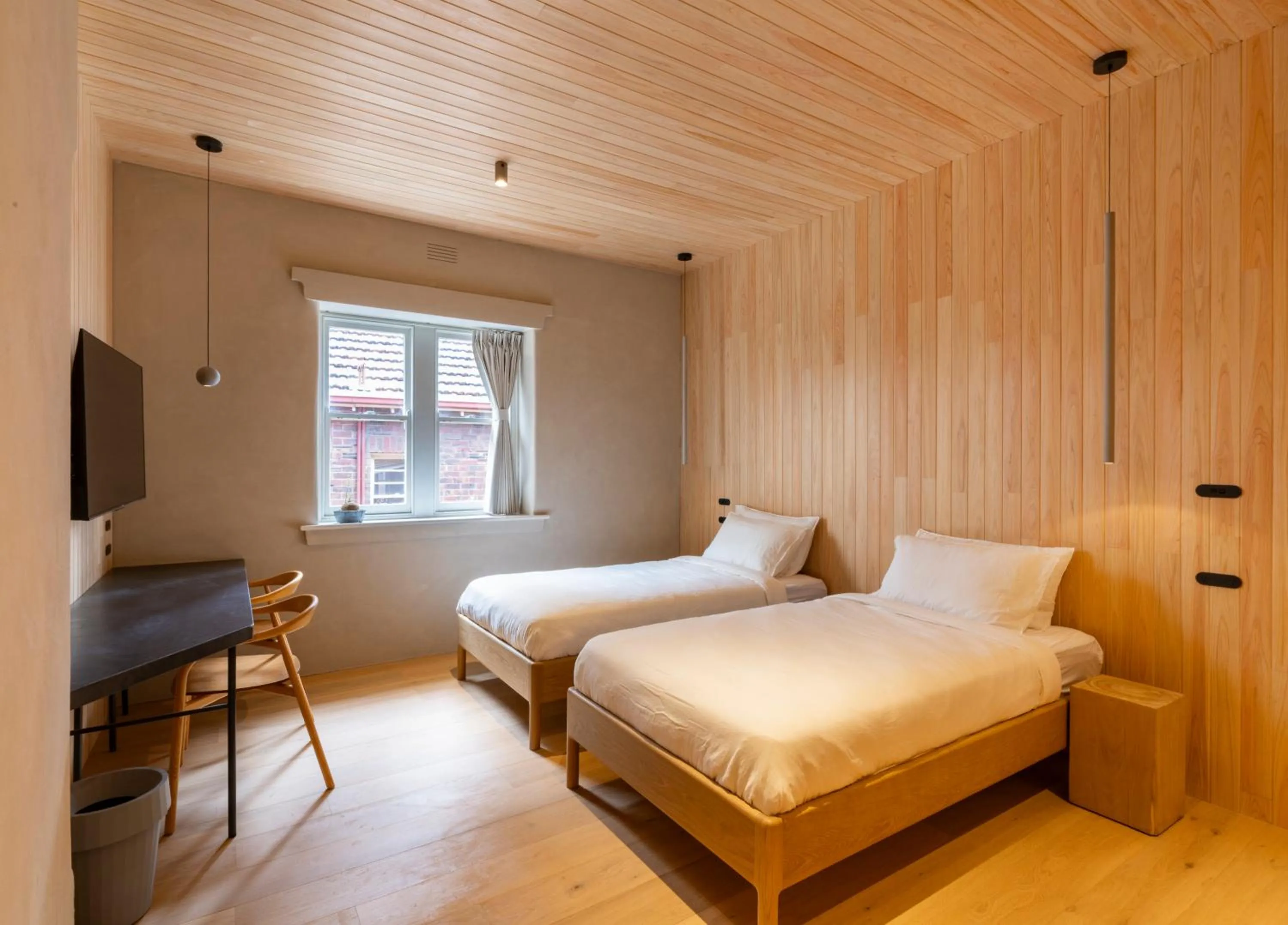 Bed in In The Brick Spa And Hotel