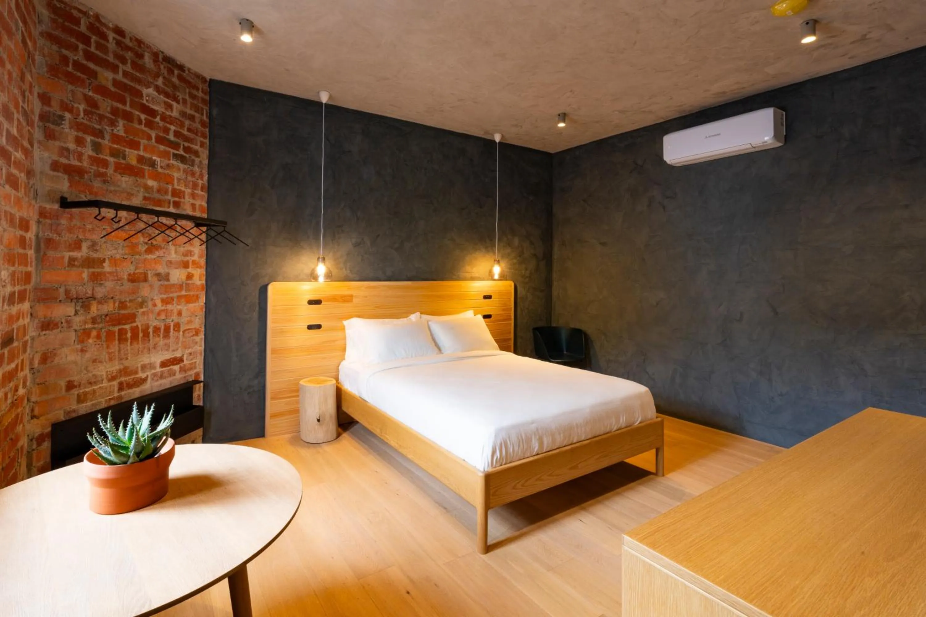 Bedroom, Bed in In The Brick Spa And Hotel