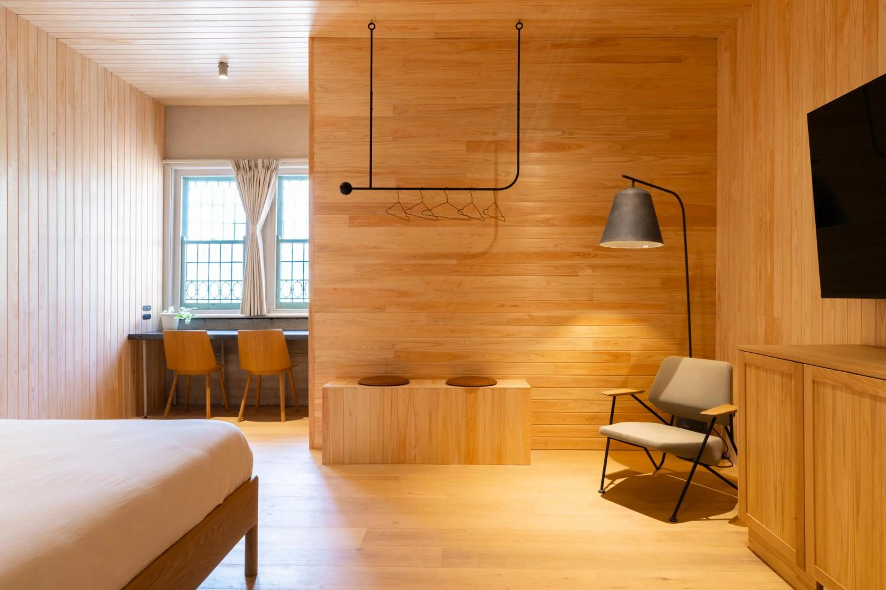 Bed in In The Brick Spa And Hotel