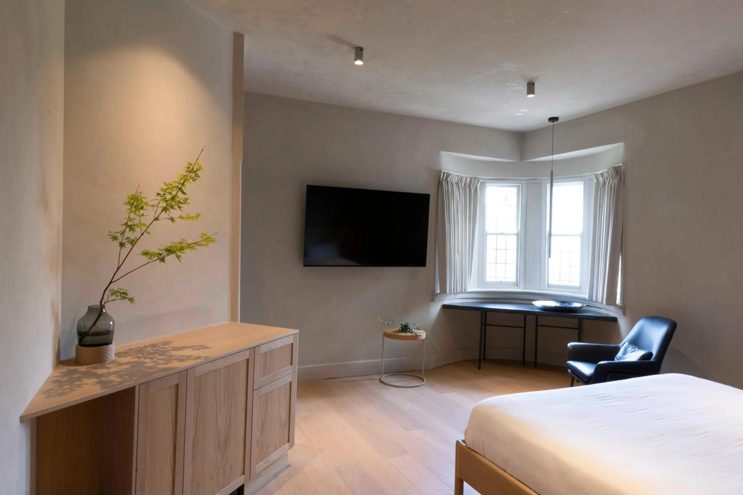 Bed in In The Brick Spa And Hotel