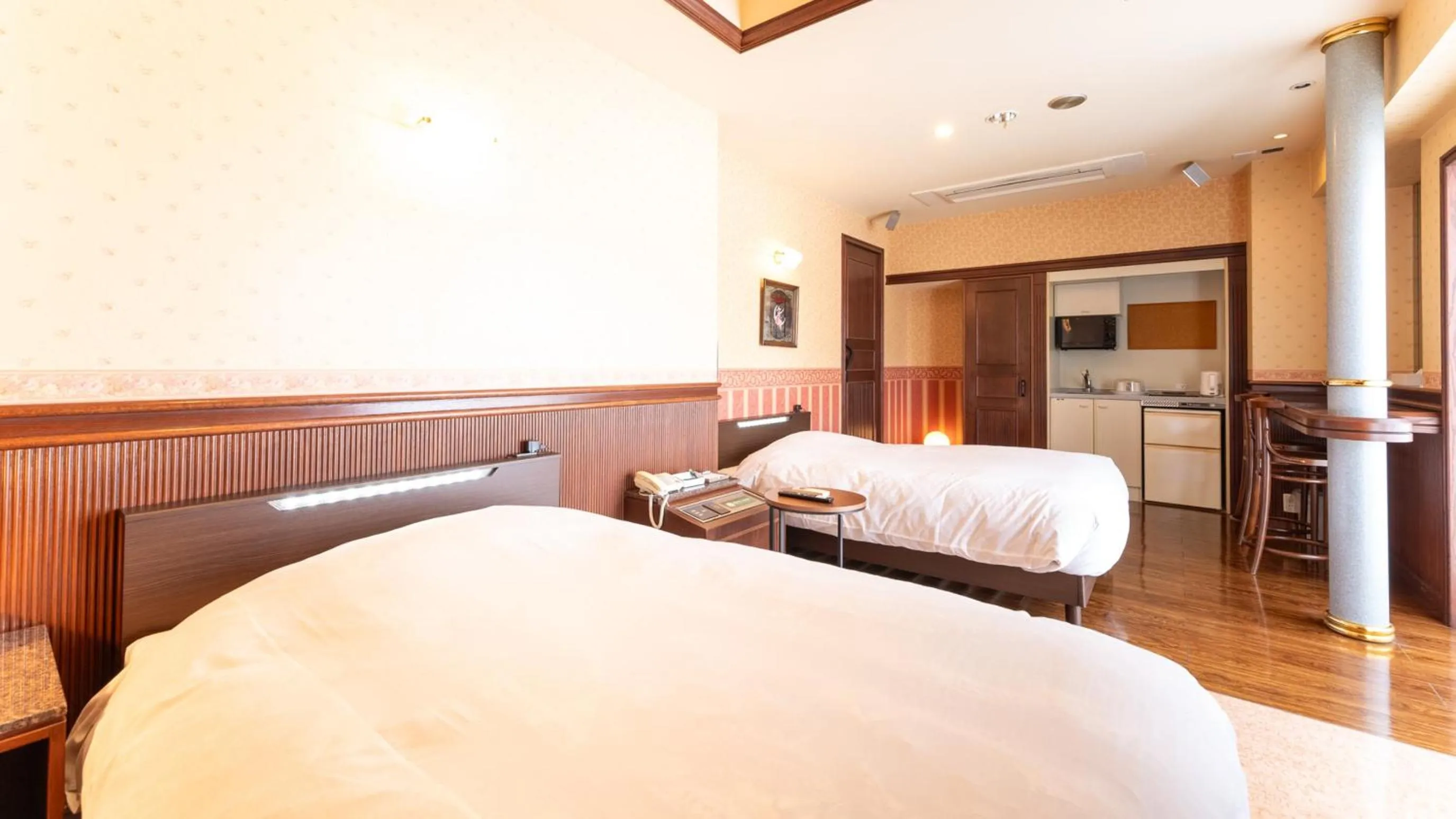 Bed in Tabist Shizukuishi Resort Hotel