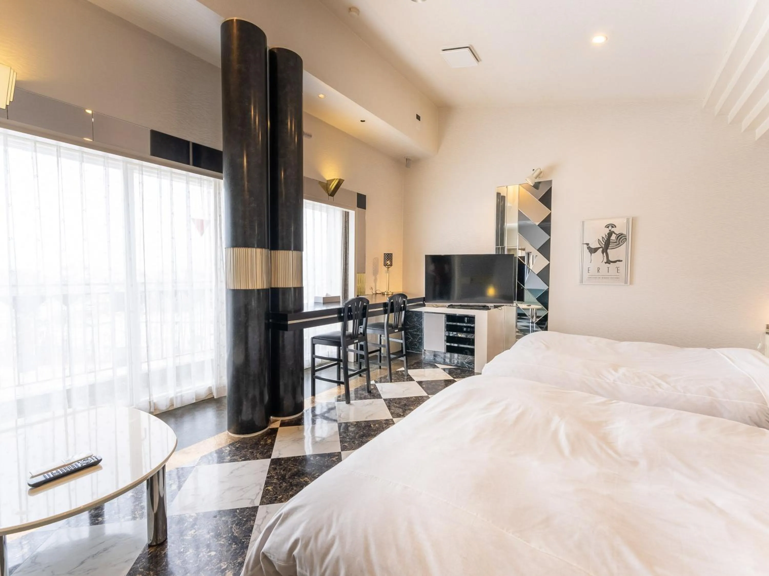 Bed in Tabist Shizukuishi Resort Hotel