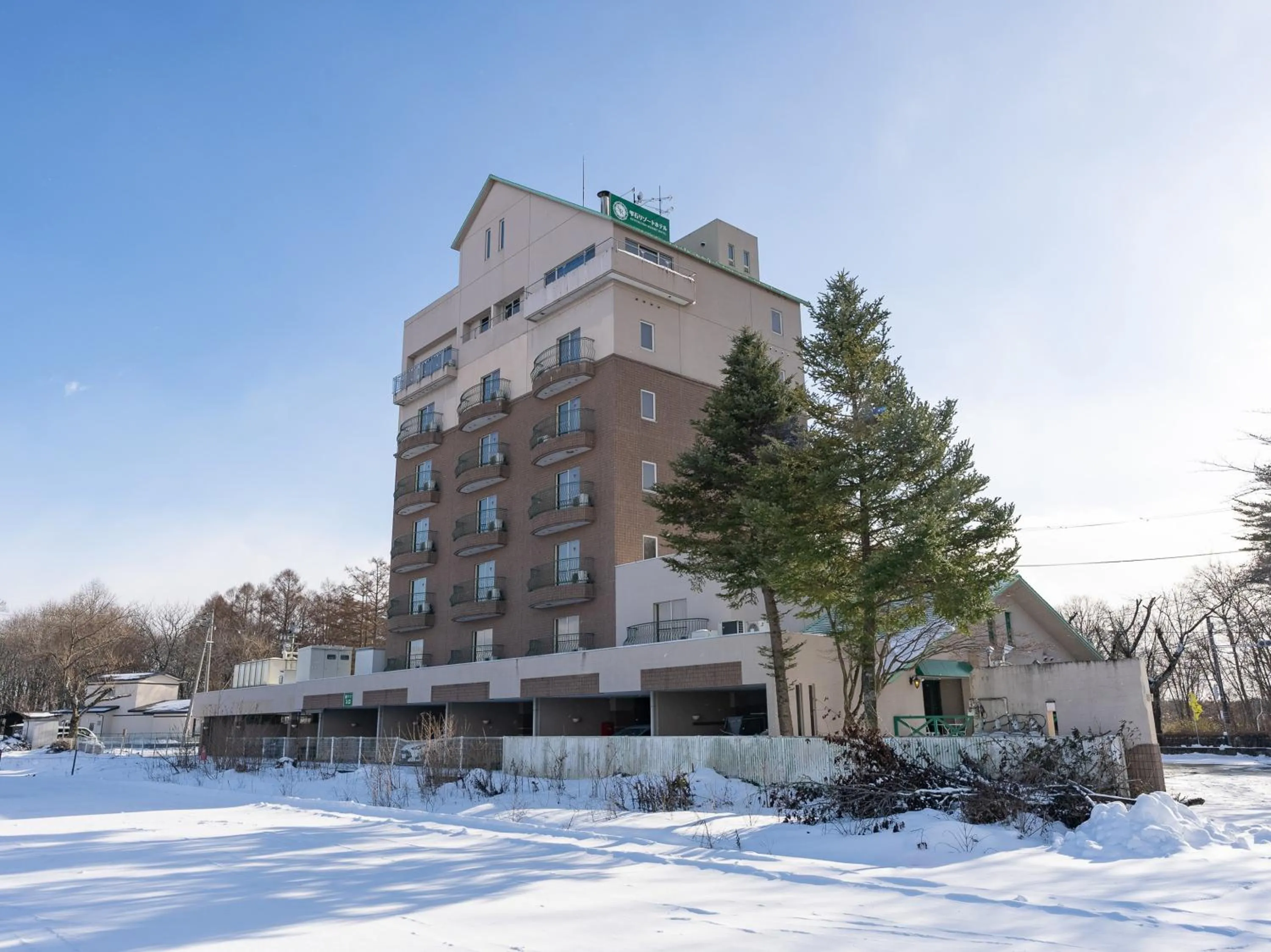 Property building in Tabist Shizukuishi Resort Hotel