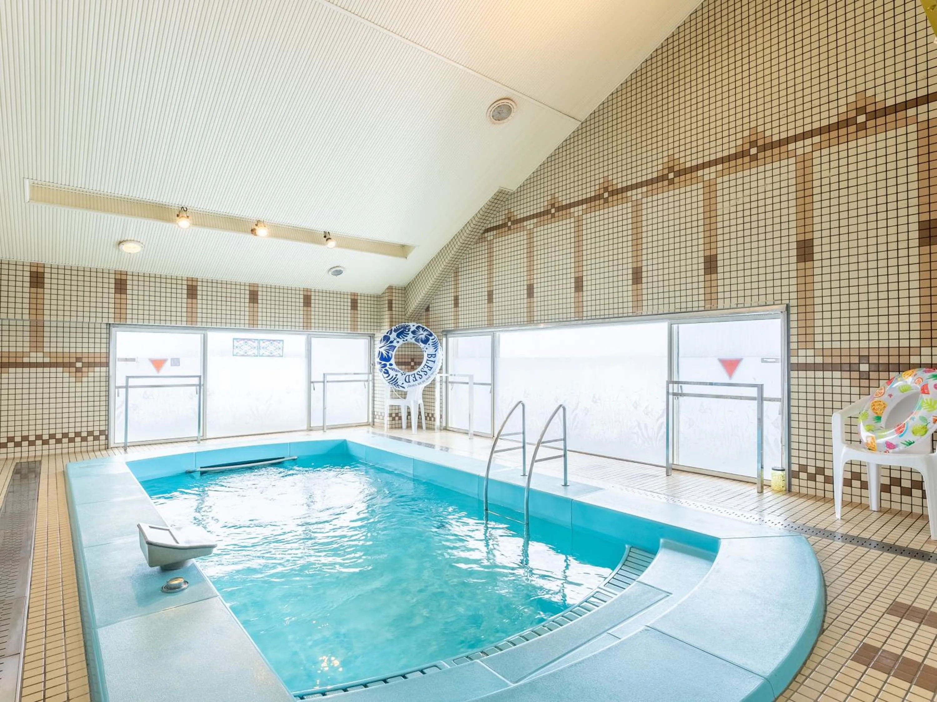 Pool view in Tabist Shizukuishi Resort Hotel