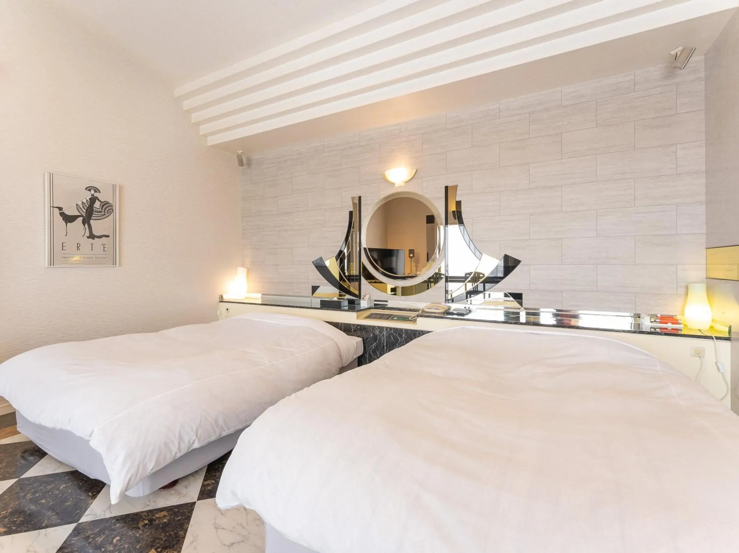 Deluxe Double Room with Two Double Beds - single occupancy in Tabist Shizukuishi Resort Hotel Deluxe Double Room with Two Double Beds - single occupancy in Tabist Shizukuishi Resort Hotel