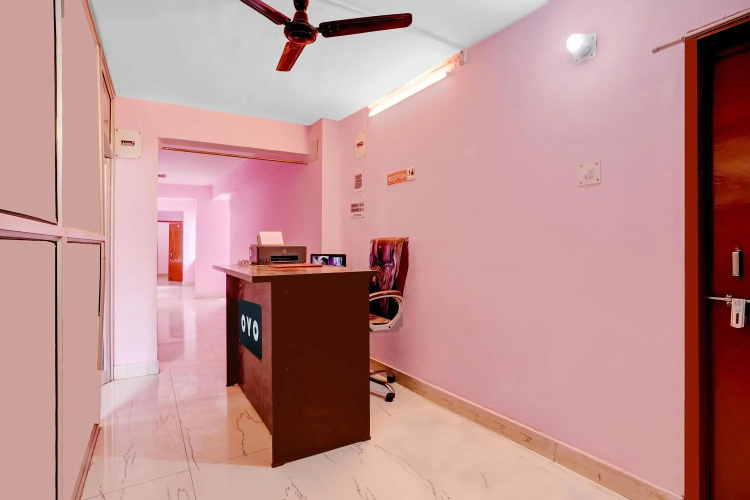 Lobby or reception in Hotel O LAXMI GUEST HOUSE