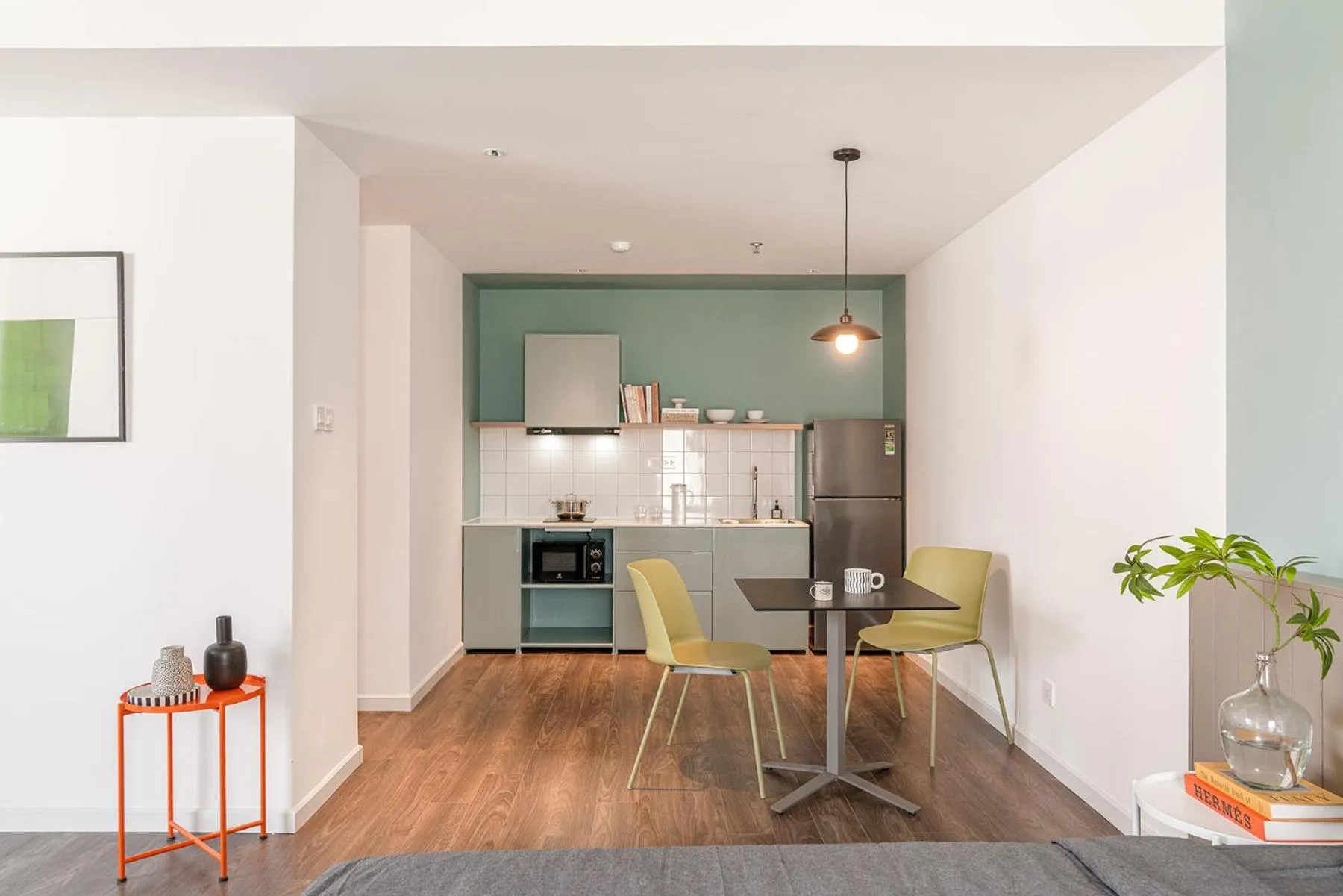 Kitchen or kitchenette in M Village Living Kỳ Đồng