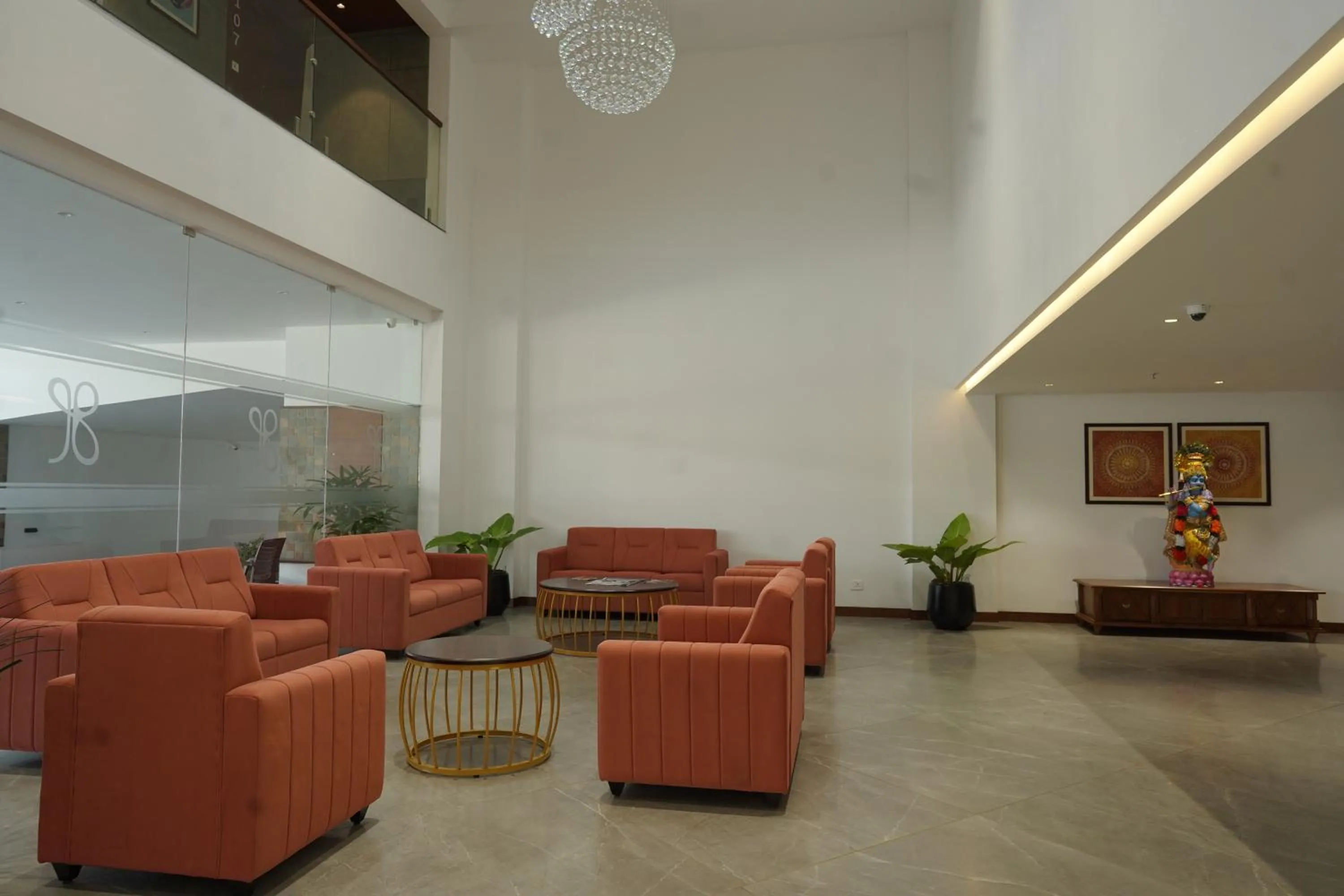 Lobby or reception in Gokulam Park Guruvayur