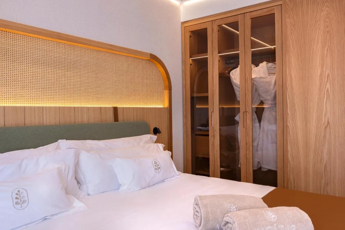 Bed in Alcázar Hotel Sóller