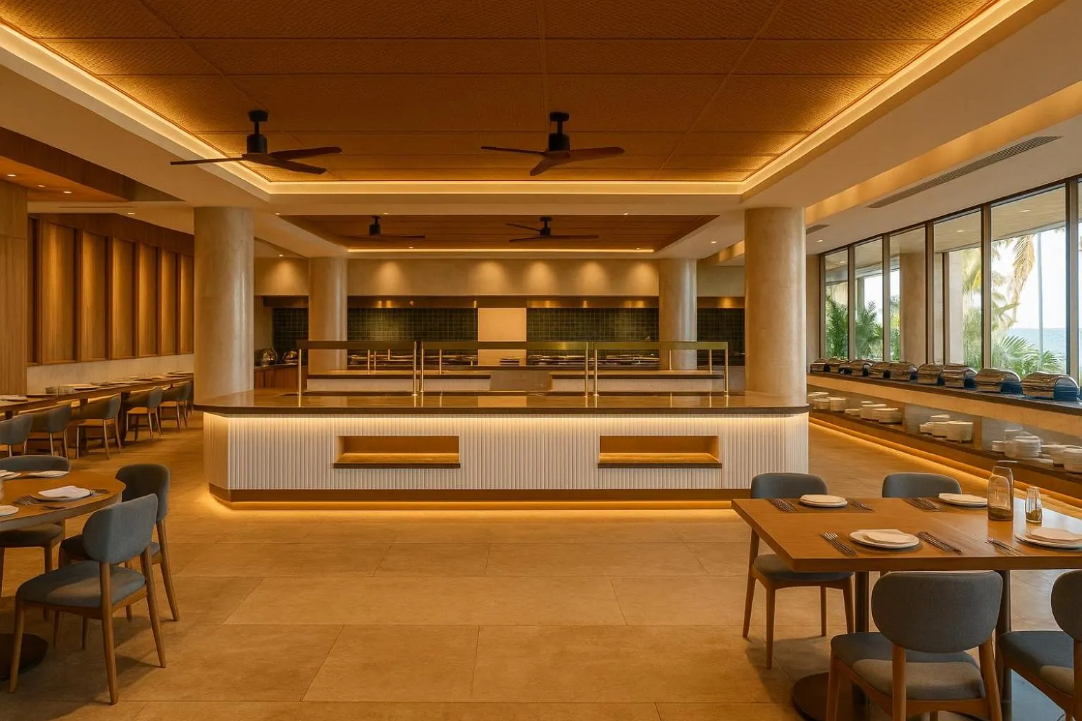 Restaurant/places to eat in JAZ Elite Aurora