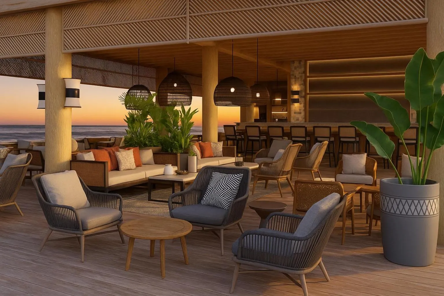 Restaurant/places to eat in JAZ Elite Aurora