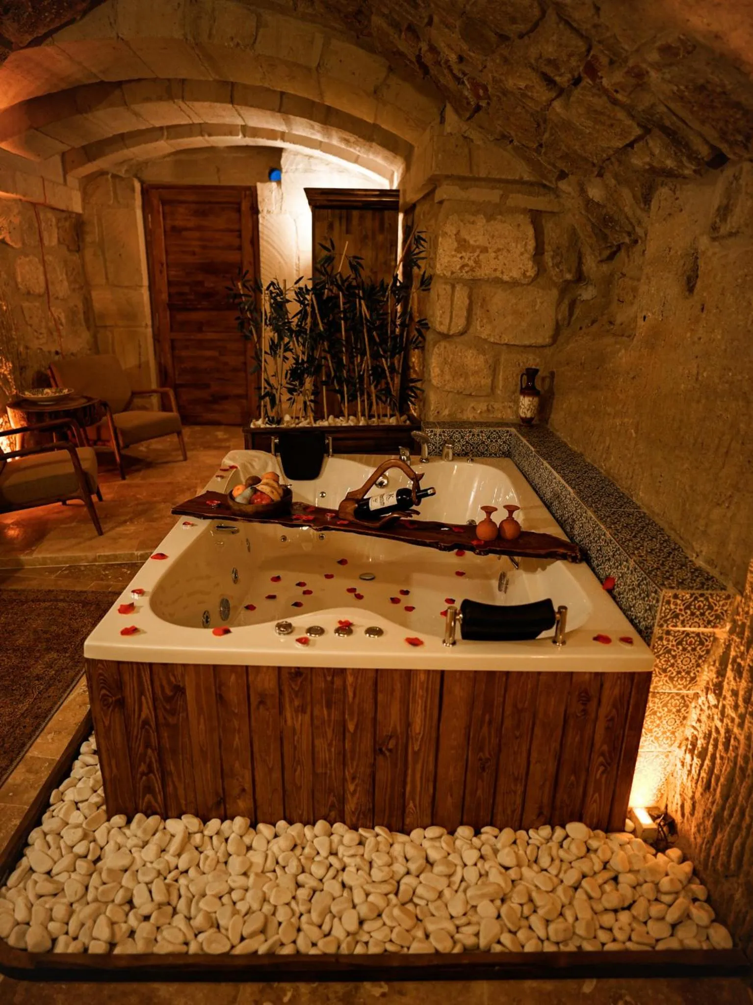 Hot Tub in Lost City Cappadocia