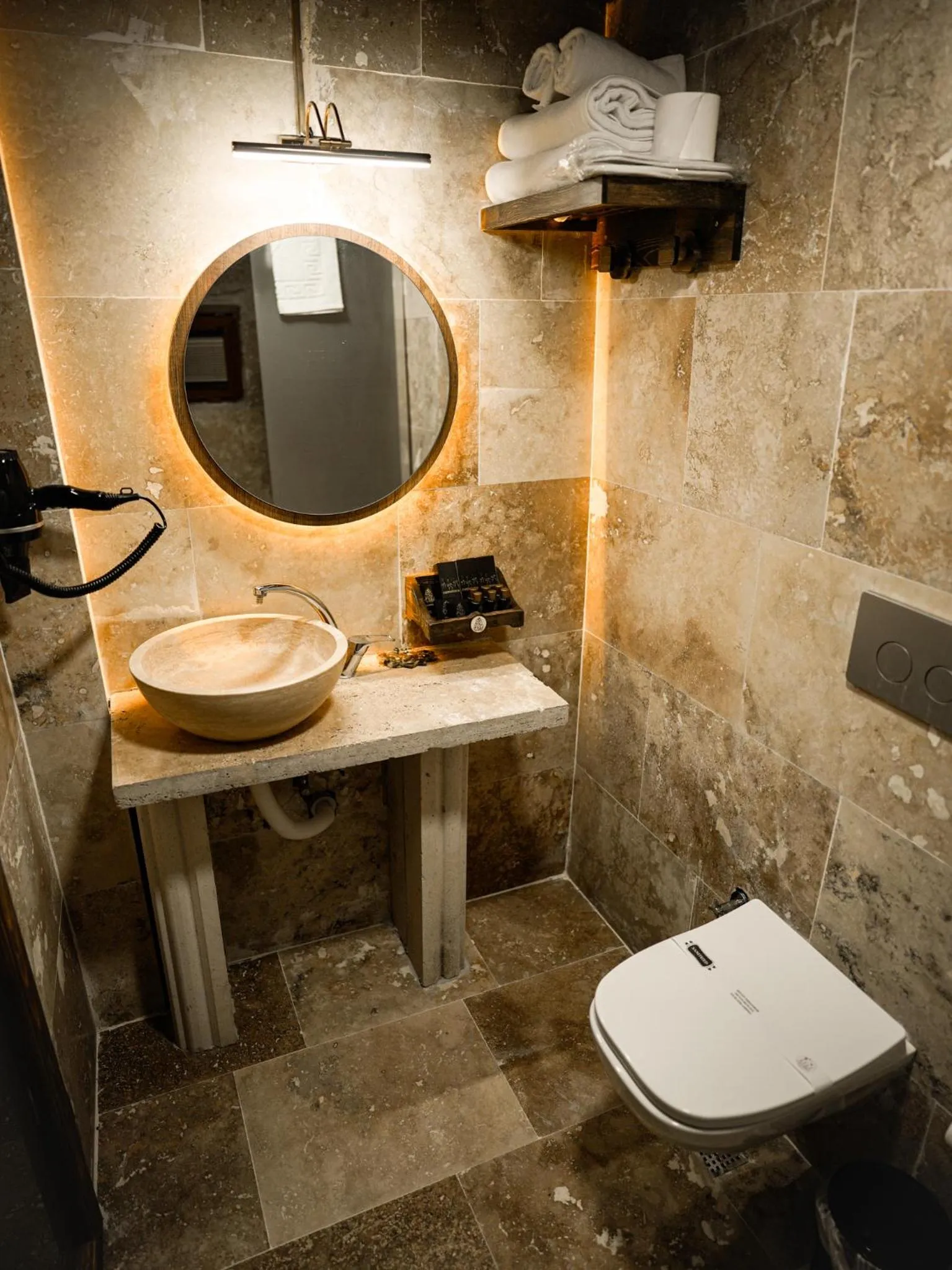 Shower in Lost City Cappadocia