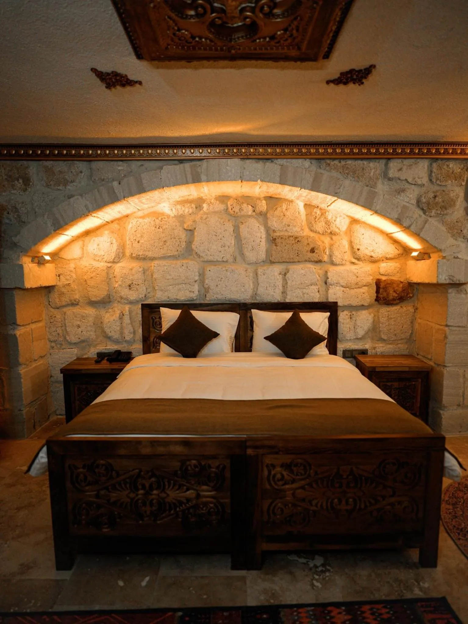 Bed in Lost City Cappadocia