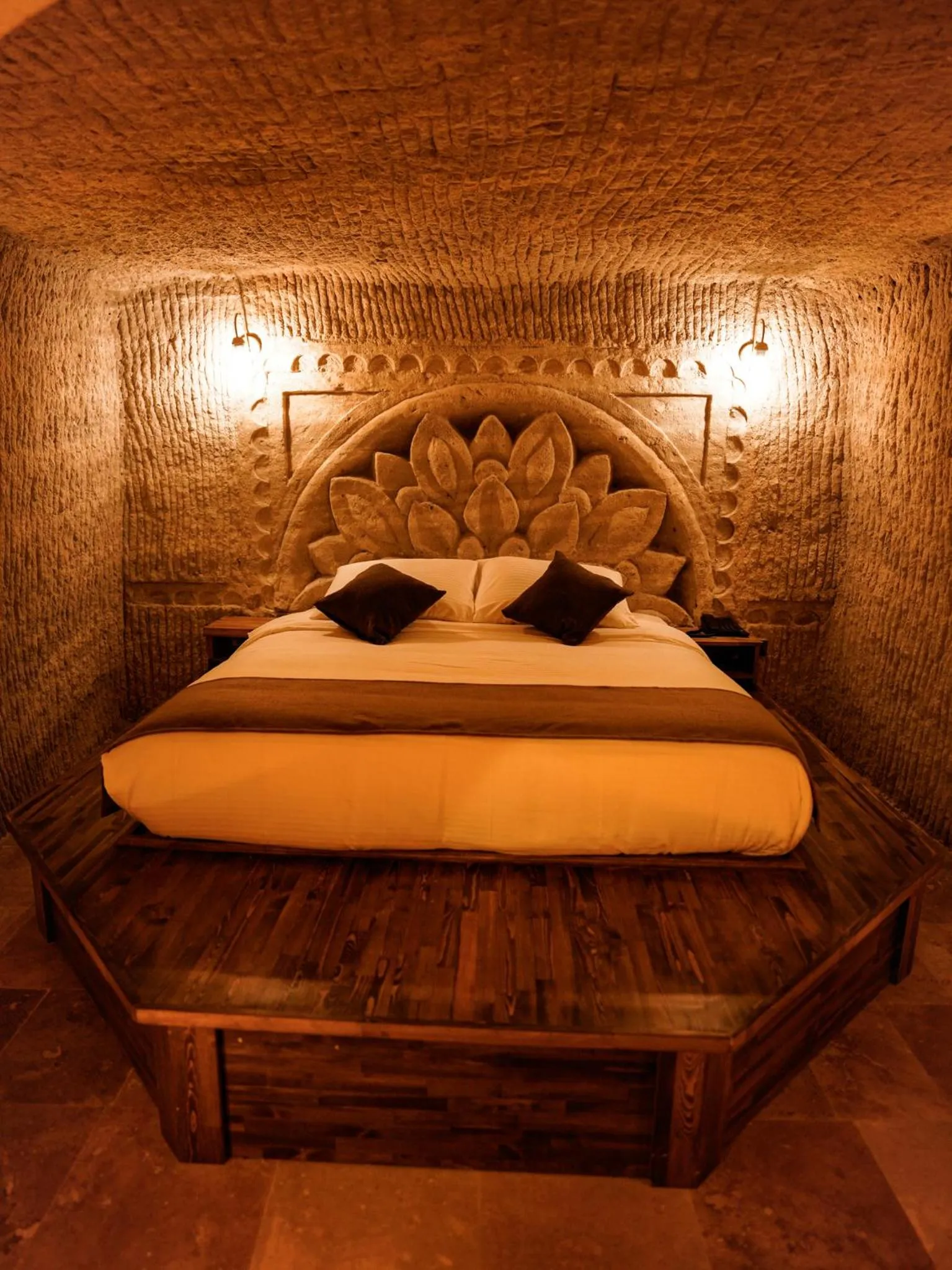Bed in Lost City Cappadocia